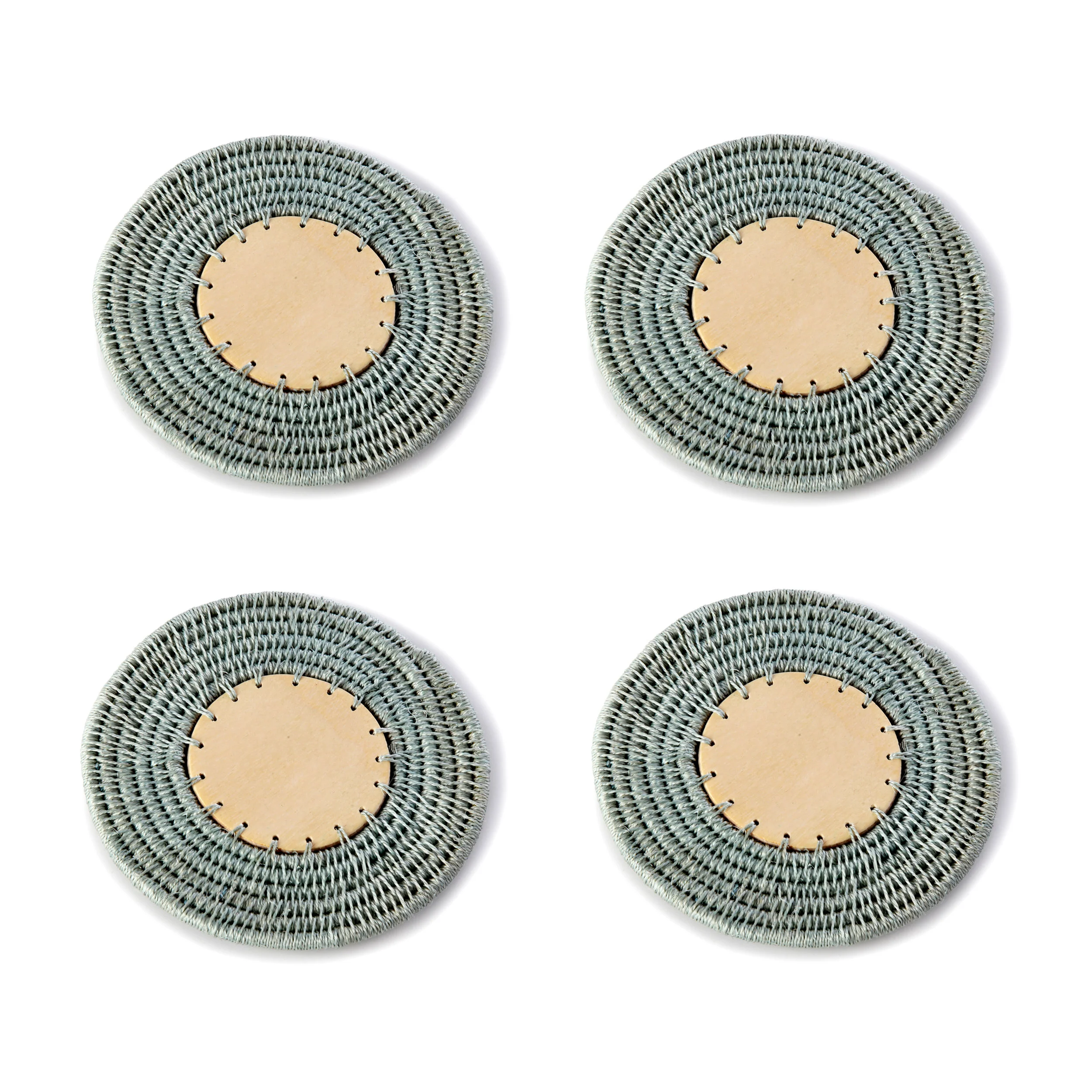 round coasters - pool (set of 4)