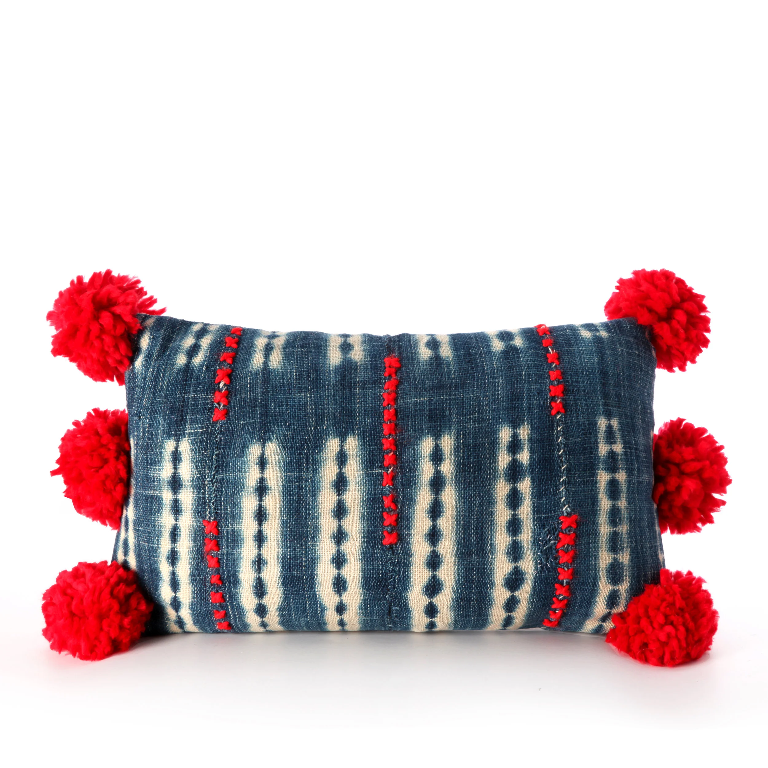 bogolan indigo / cherry