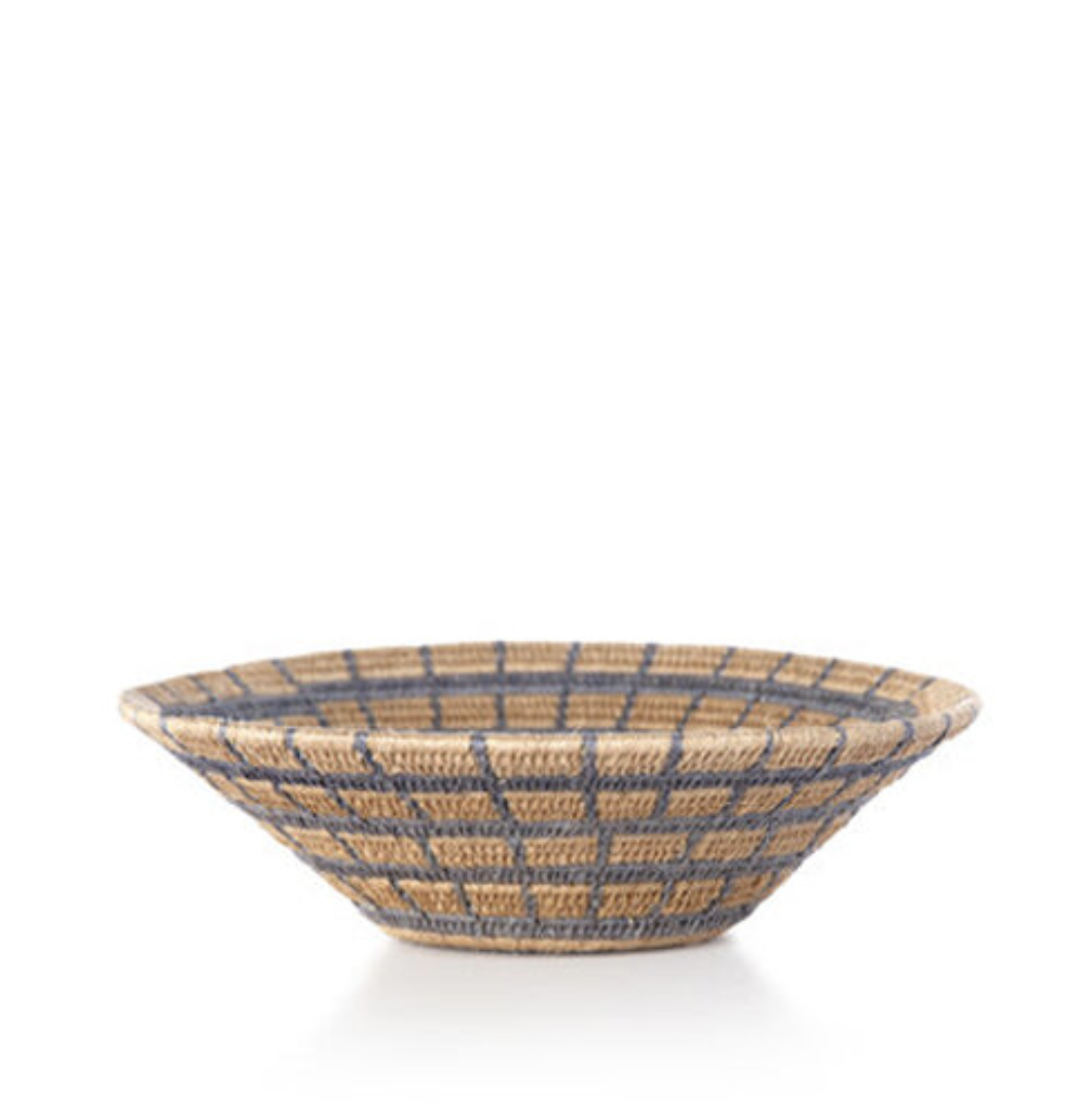 balance medium basket smoke/flax + chocolate