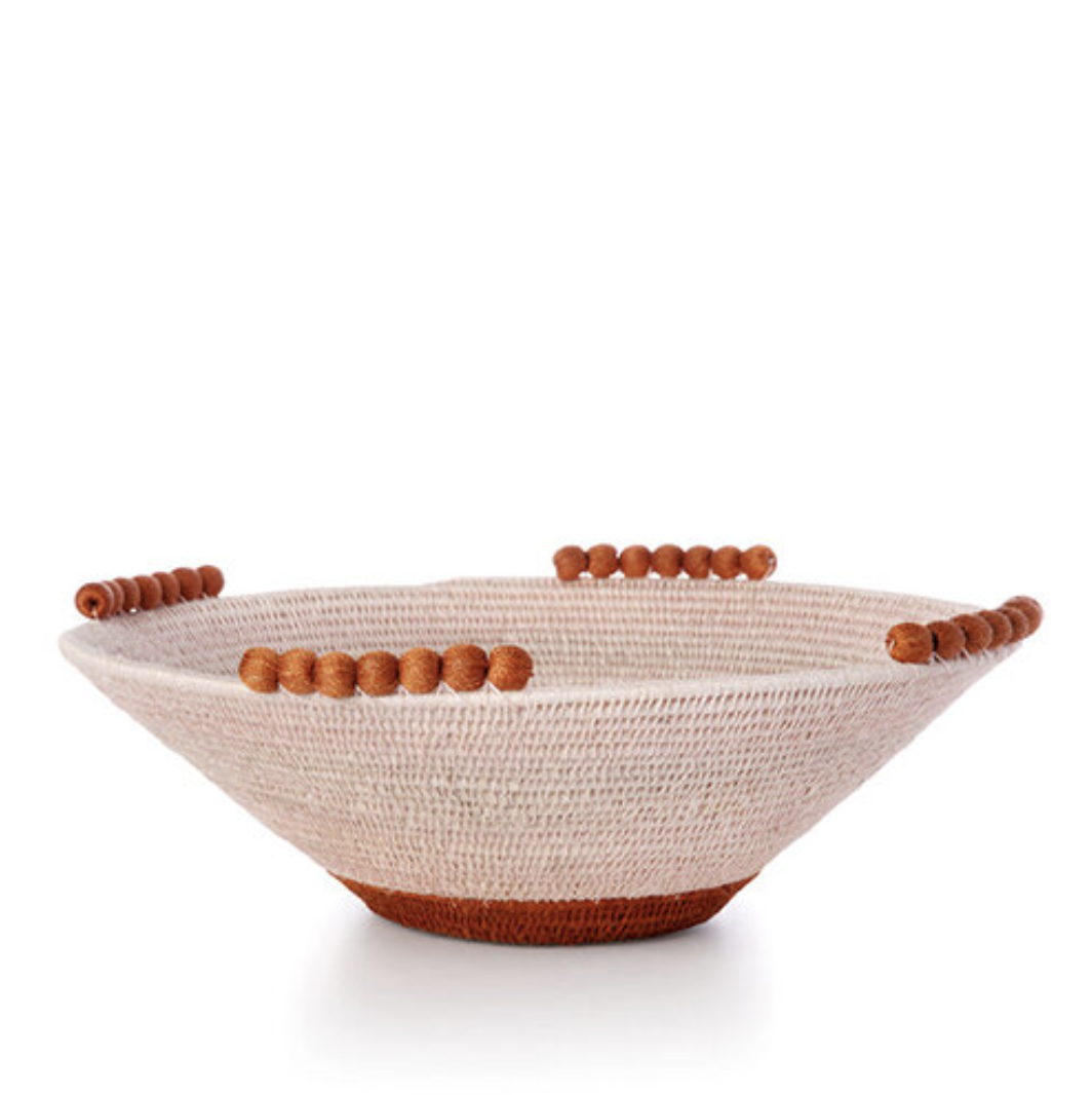 berry large basket blush/ginger