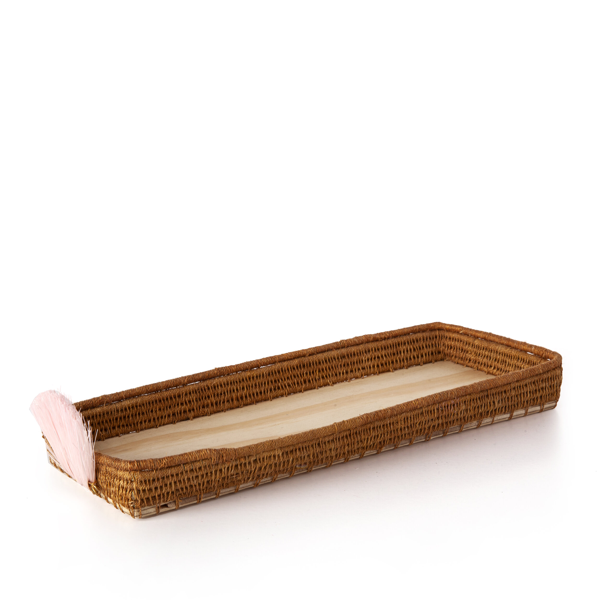 fan bread basket - caramel 