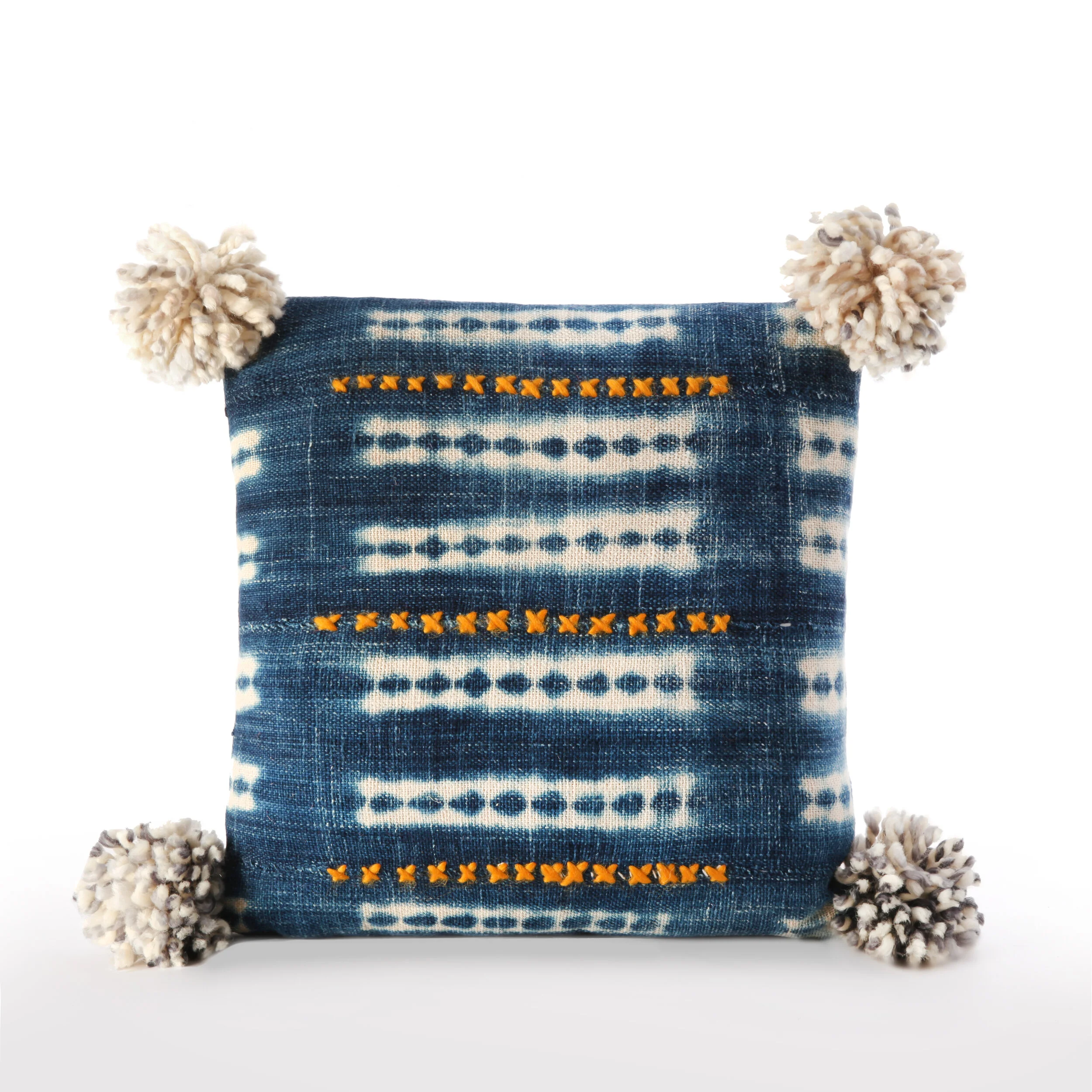 bogolan indigo / gold