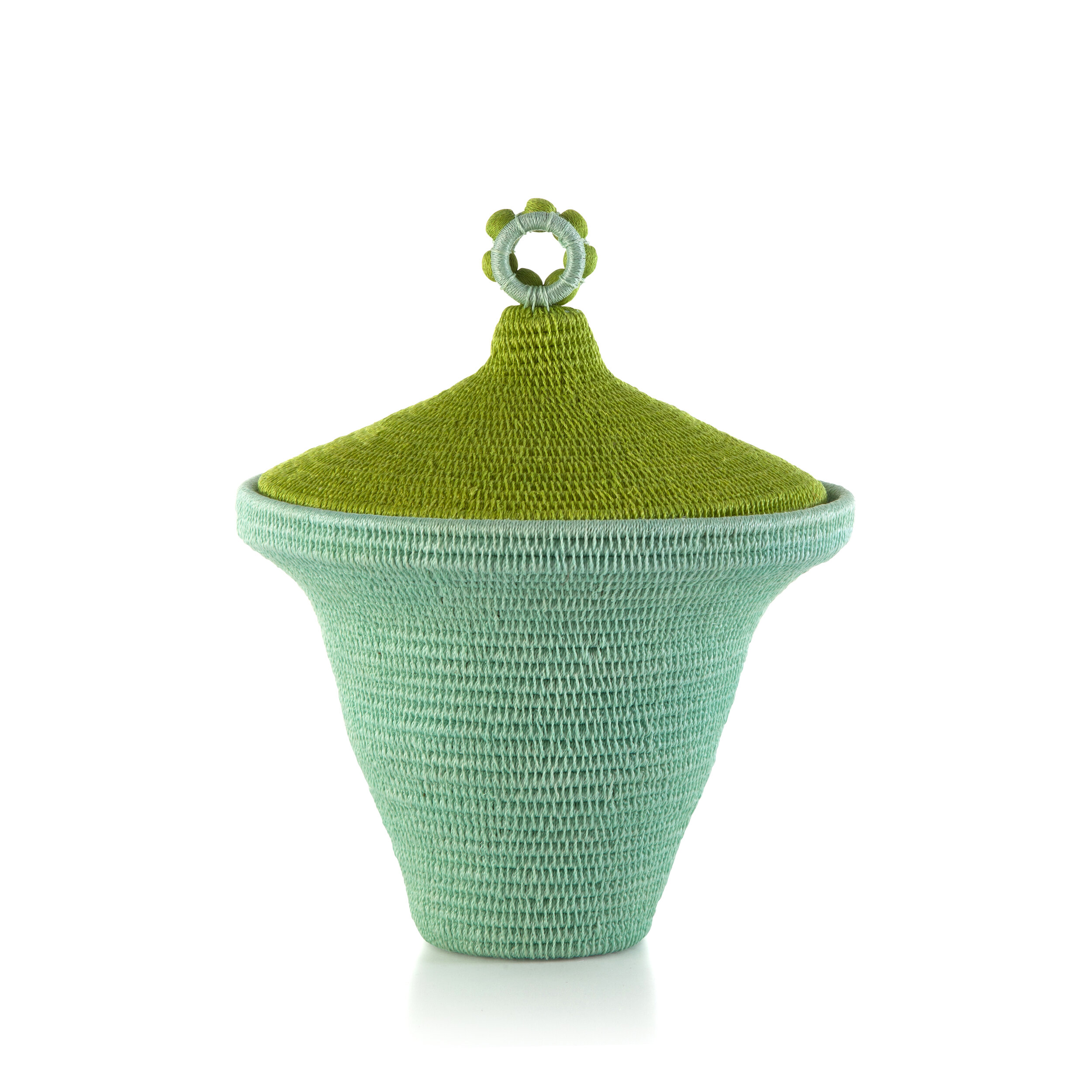 esme mini urn aqua + apple