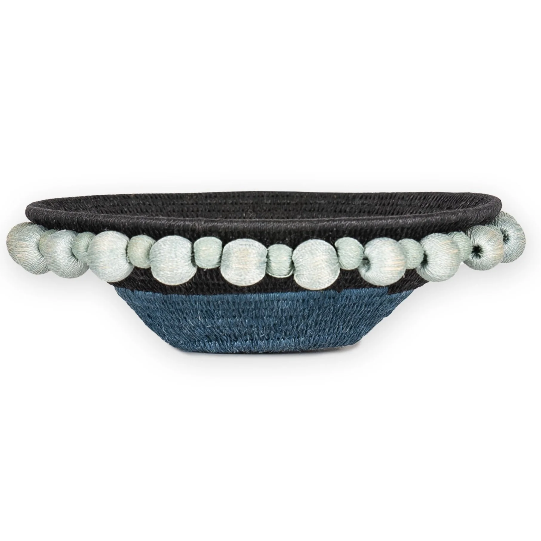 bubble medium basket - black / ocean