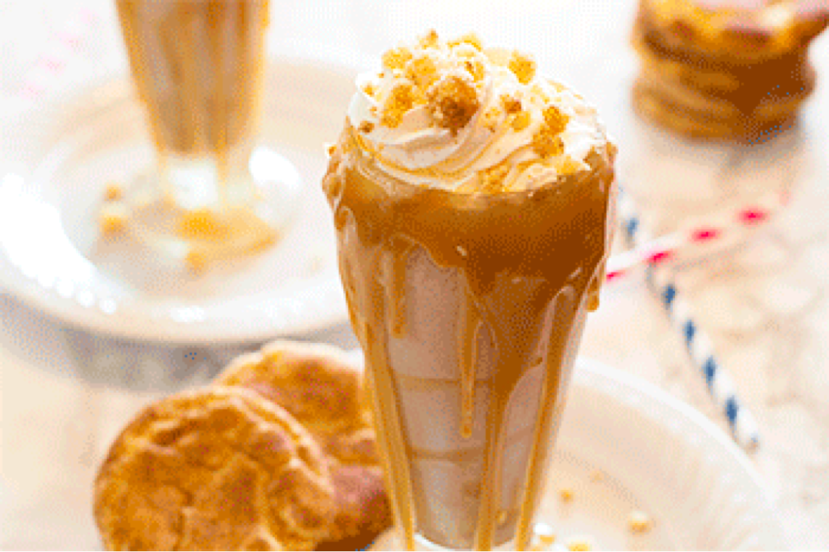 Salted Caramel Vanilla Shake