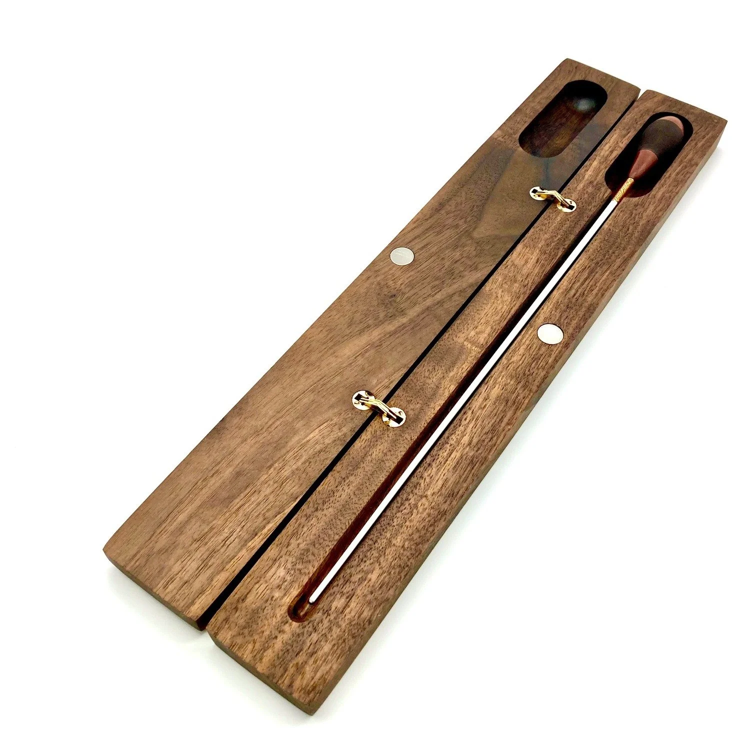 Wooden baton case