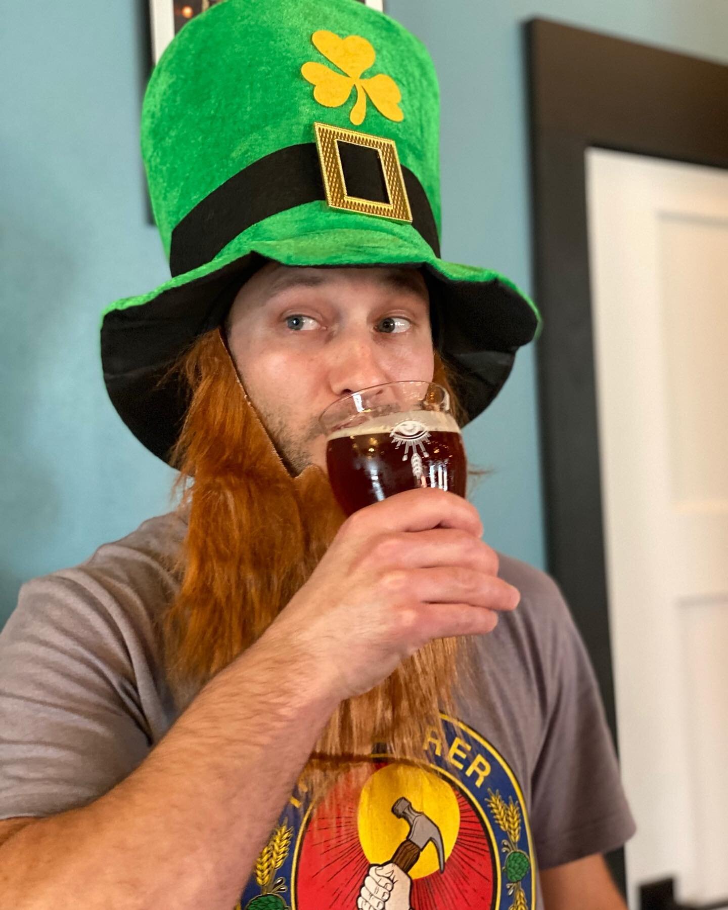 Feeling lucky around here. 🍀 Try our Irish Red, Red Rabbits, tonight!