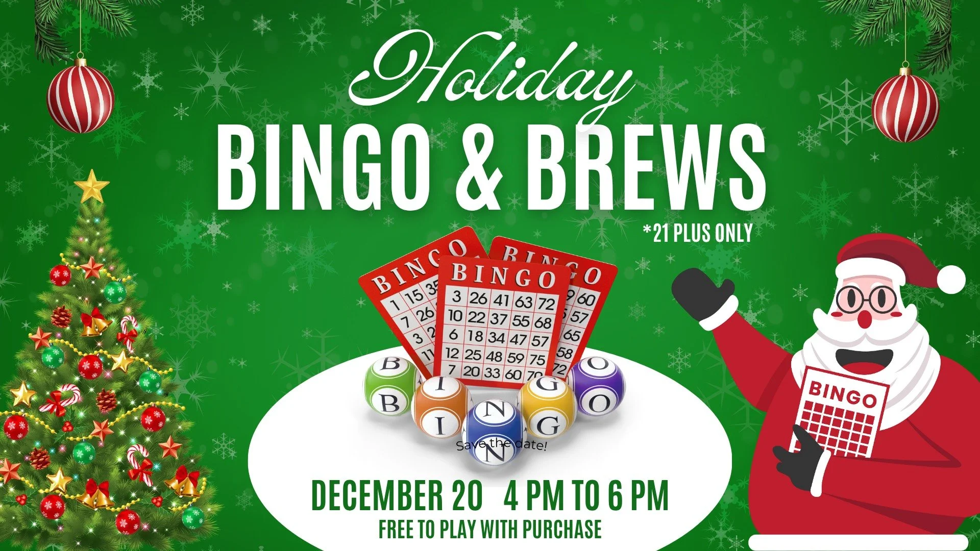 Bingo &amp; Brews: Holiday Edition