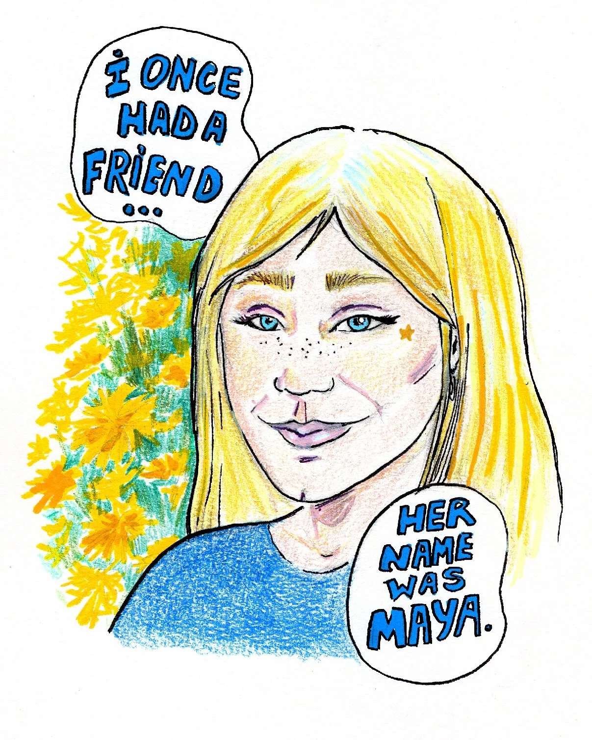 Maya, if you&rsquo;re reading this - I hope you&rsquo;re well :)

#comics #illustration #drawing