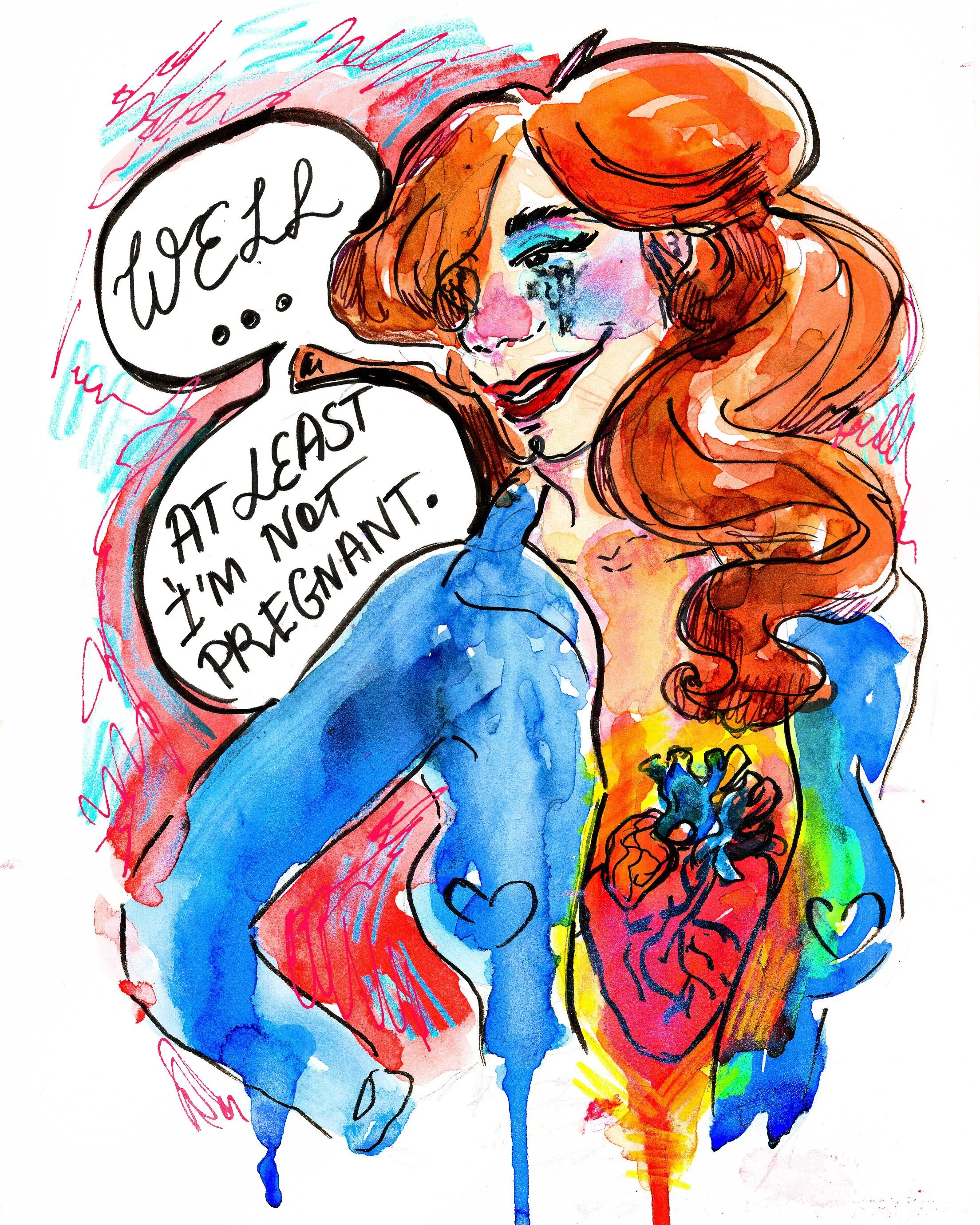 Well&hellip; and this concludes the series. Being a woman is an experience ;)

#ilonahetman #cartoonist #comicart #b&eacute;d&eacute;iste