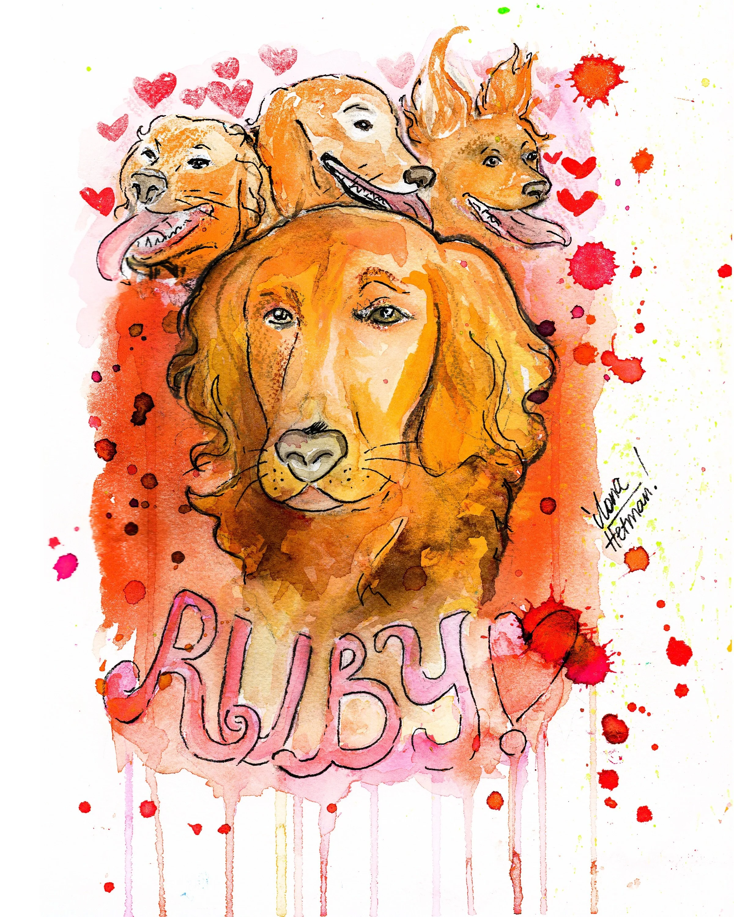 PET COMMISSIONS ARE OPEN. 🗣️✨

Ruby &bull; The Dog ~ for Jess. 2/2

#ilonahetman #watercolourartist #petcommission