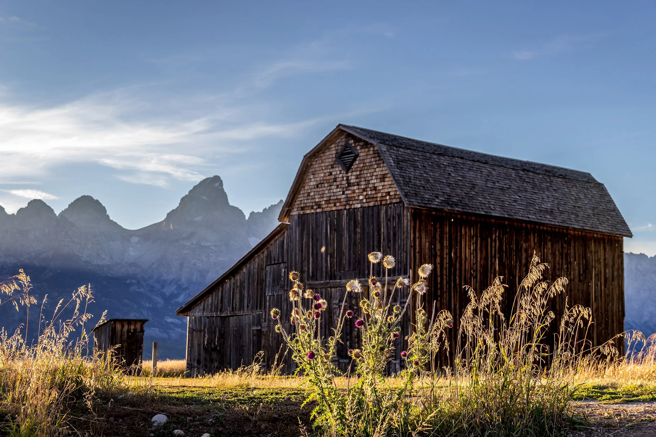 Barn in Grand Tetons 