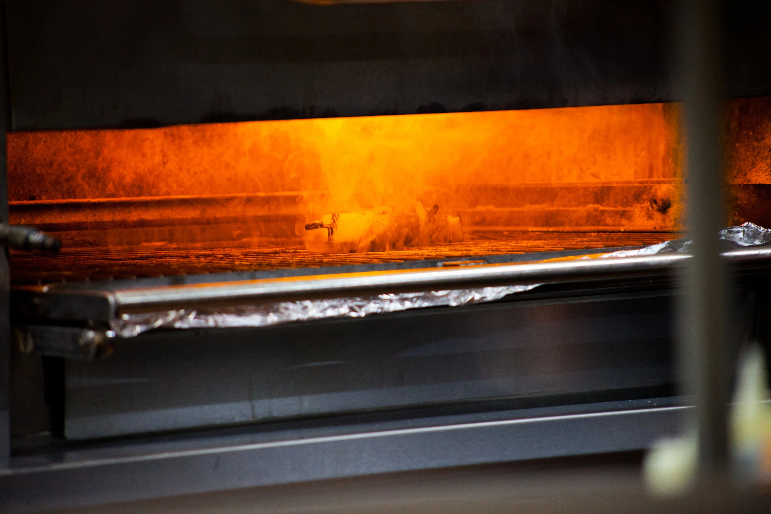 Sautéed fresh Maine Monk Fish  fillets. With Shrimp  Scampi Style