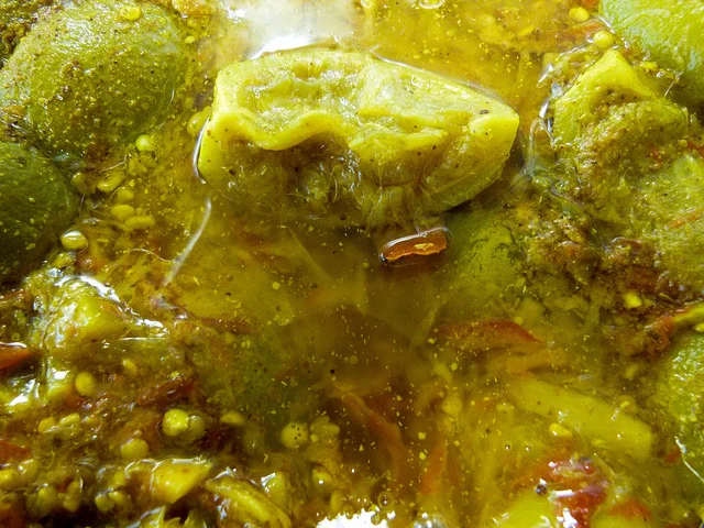 Indian Pickled Limes