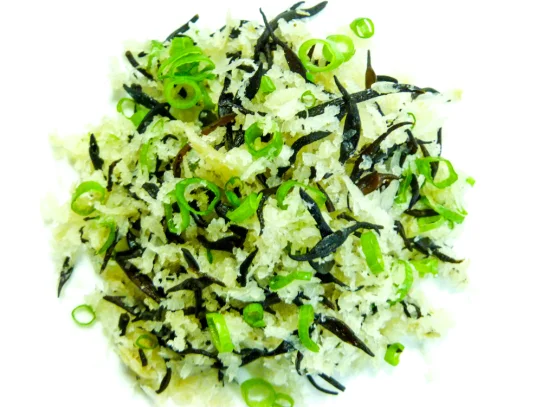 Burdock kasuzuke, Fresh Hijiki, Scallion