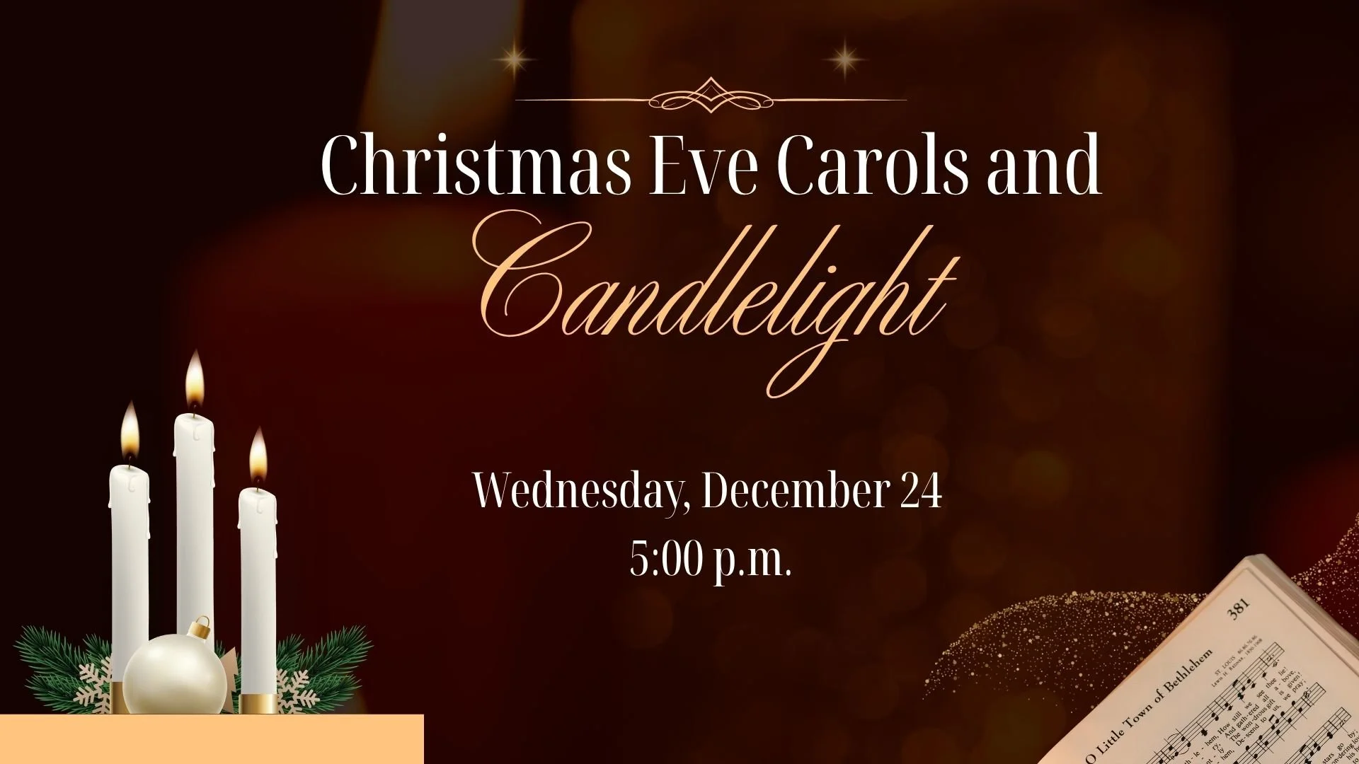 Christmas Eve Carols and Candlelight