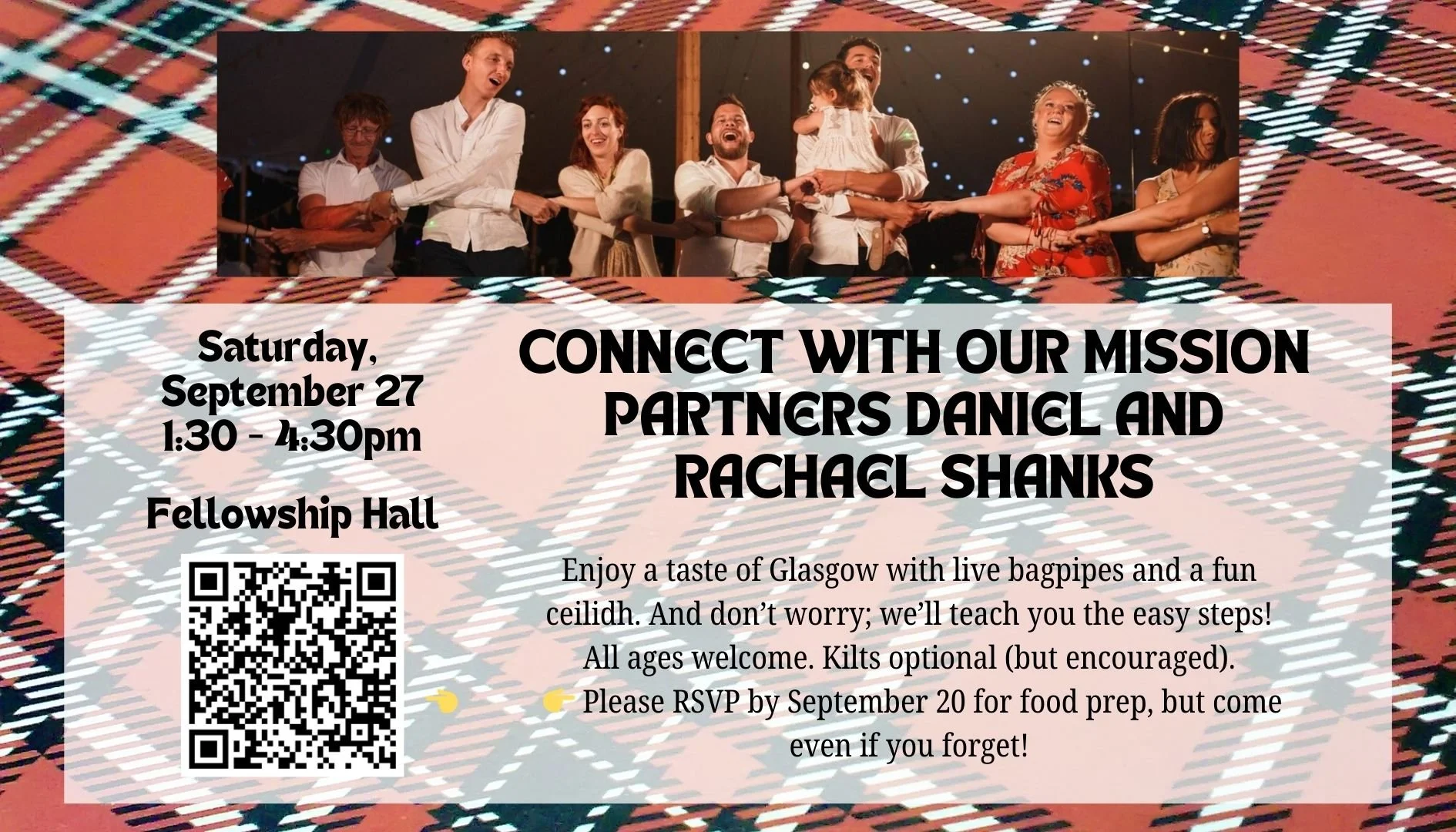 Connect with our Mission Partners Daniel and Rachael Shanks