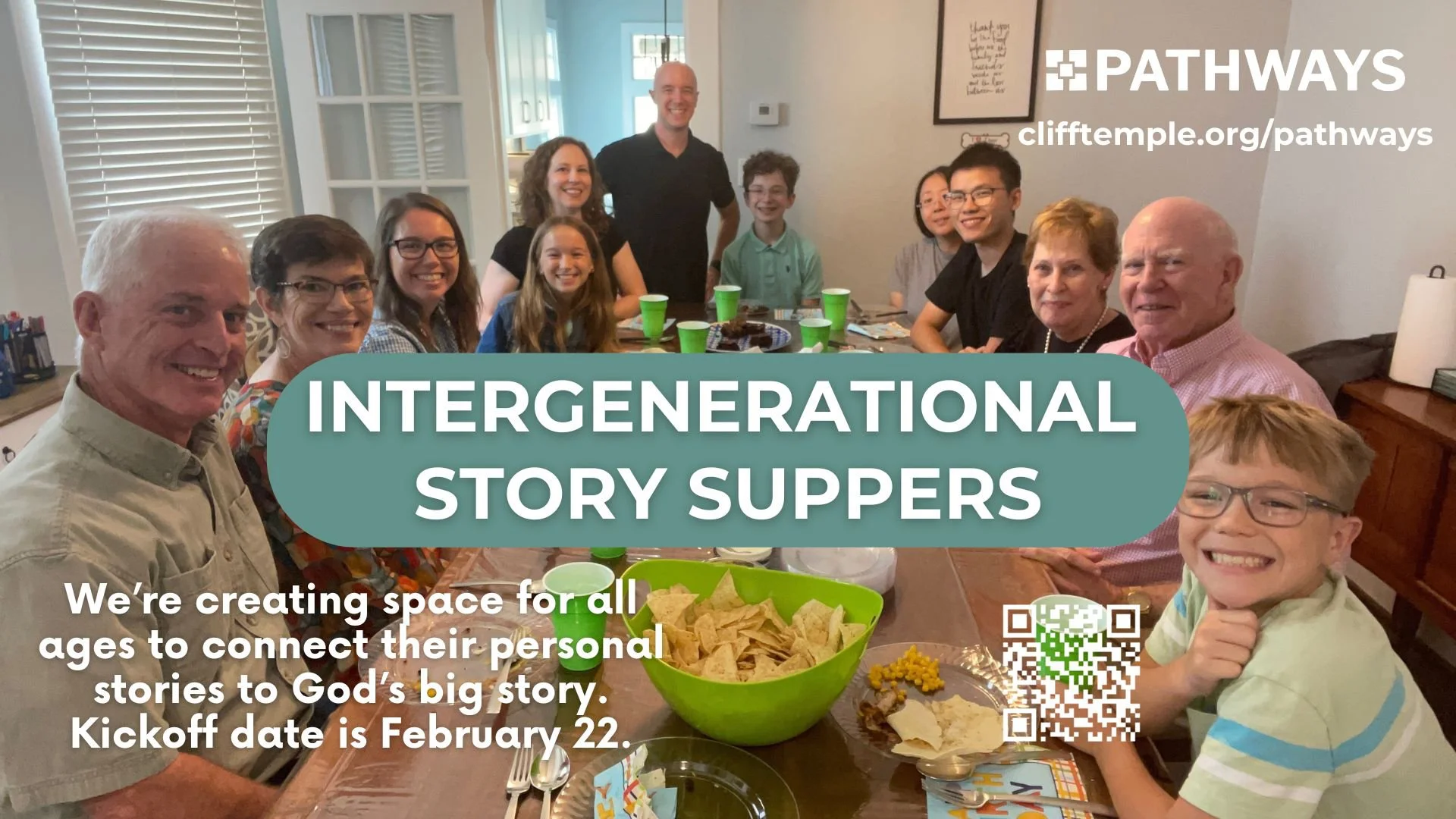 Intergenerational Story Suppers