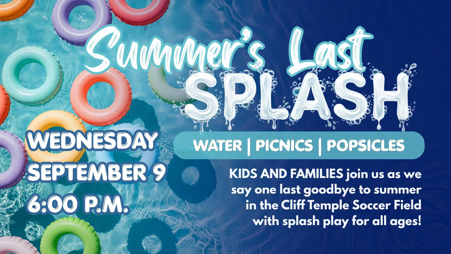 Summer’s Last Splash