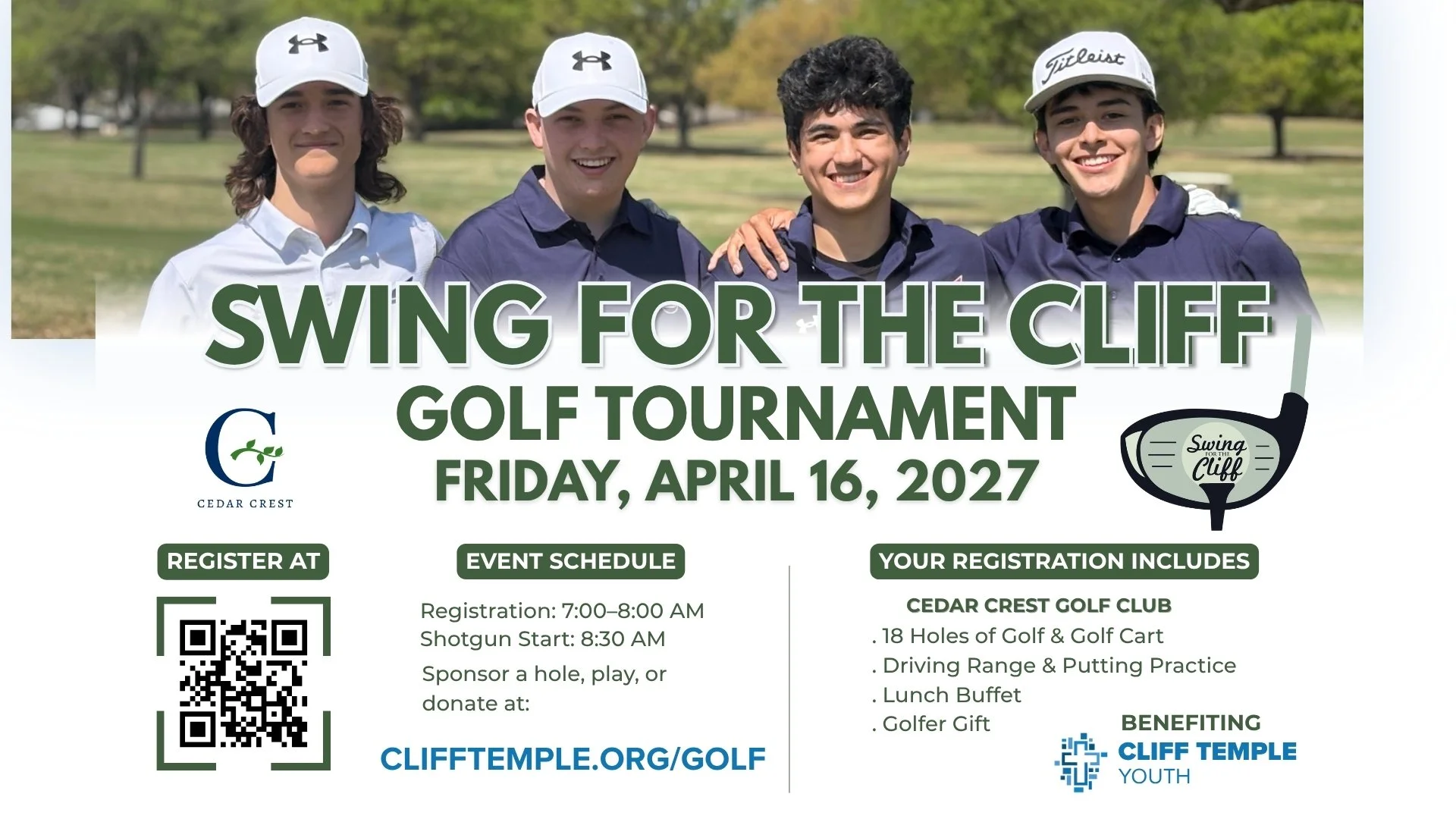 Swing for the Cliff Golf Tournament