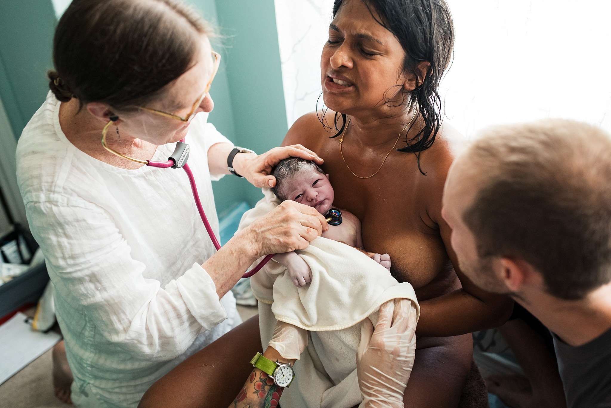 Midwife-assisted-home-birth