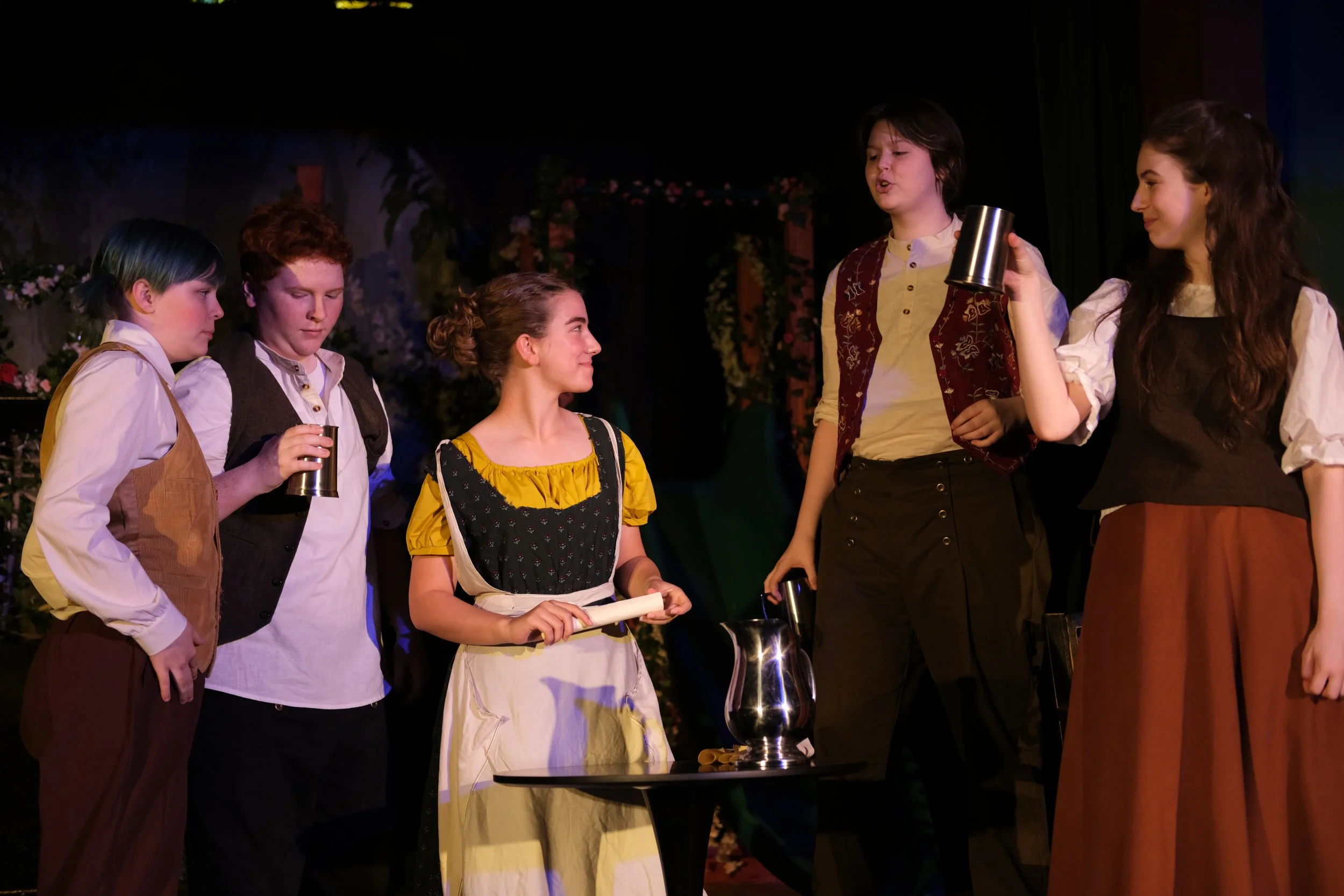 Midsummer - Act 2, Sc 1 Mechanicals.JPG
