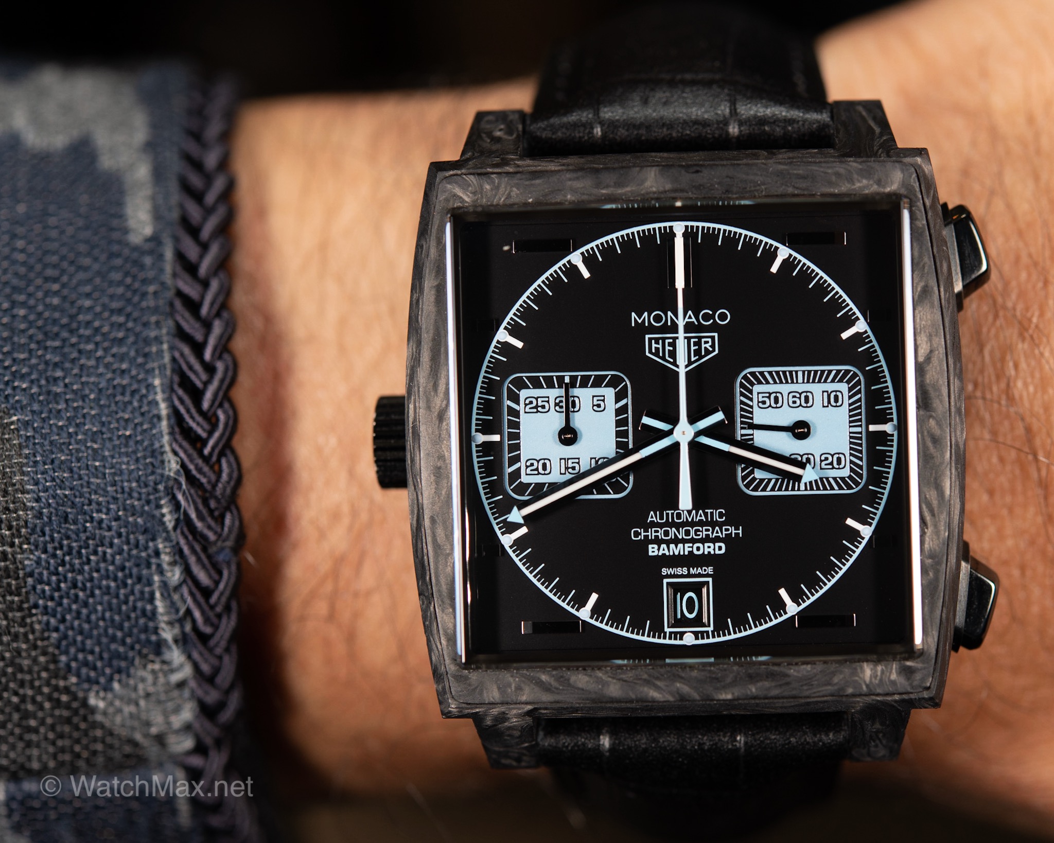 TAG Heuer adopts Monaco design from Bamford Watch Department and