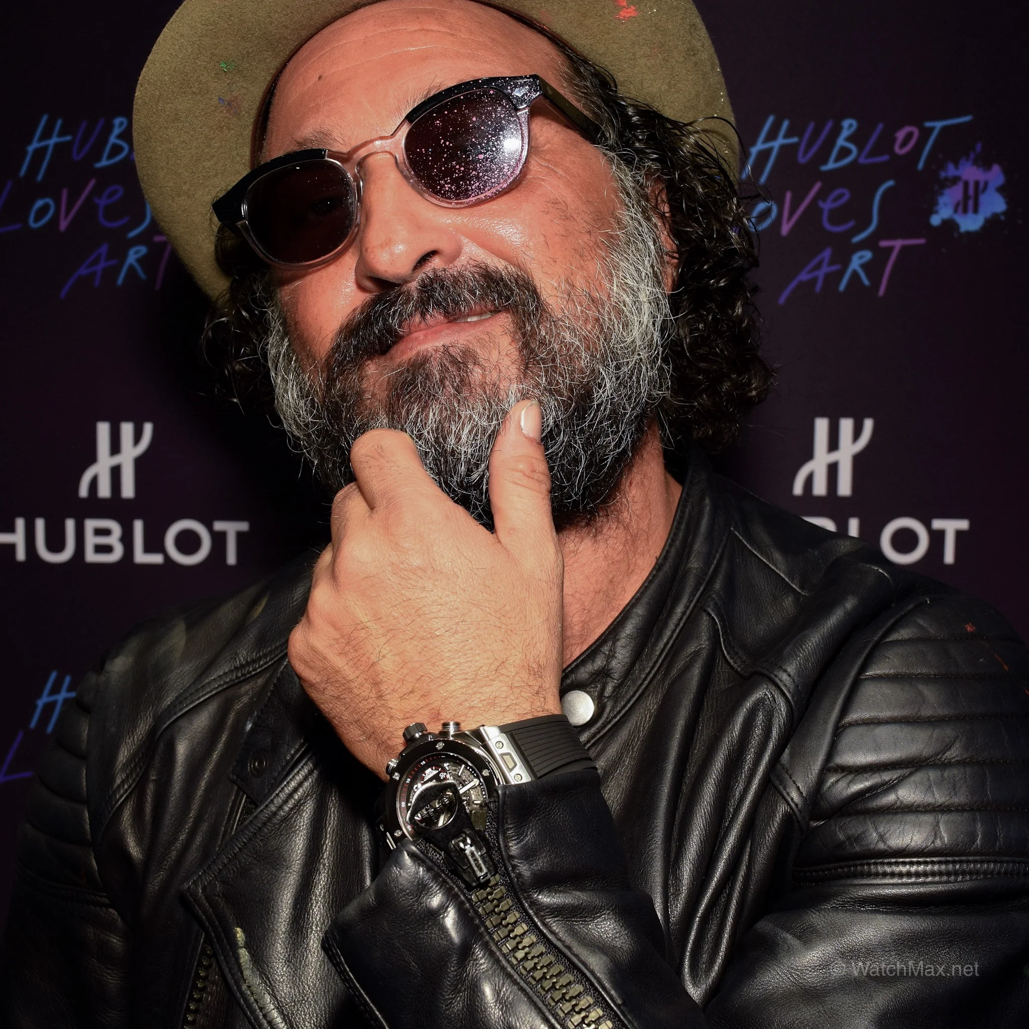 Hublot’s collaboration with Mr. Brainwash during ArtBasel 2014
