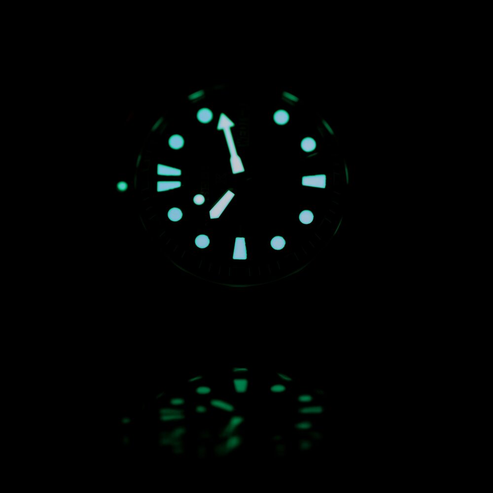 PADI lume - 30 minutes (or so) after exposure