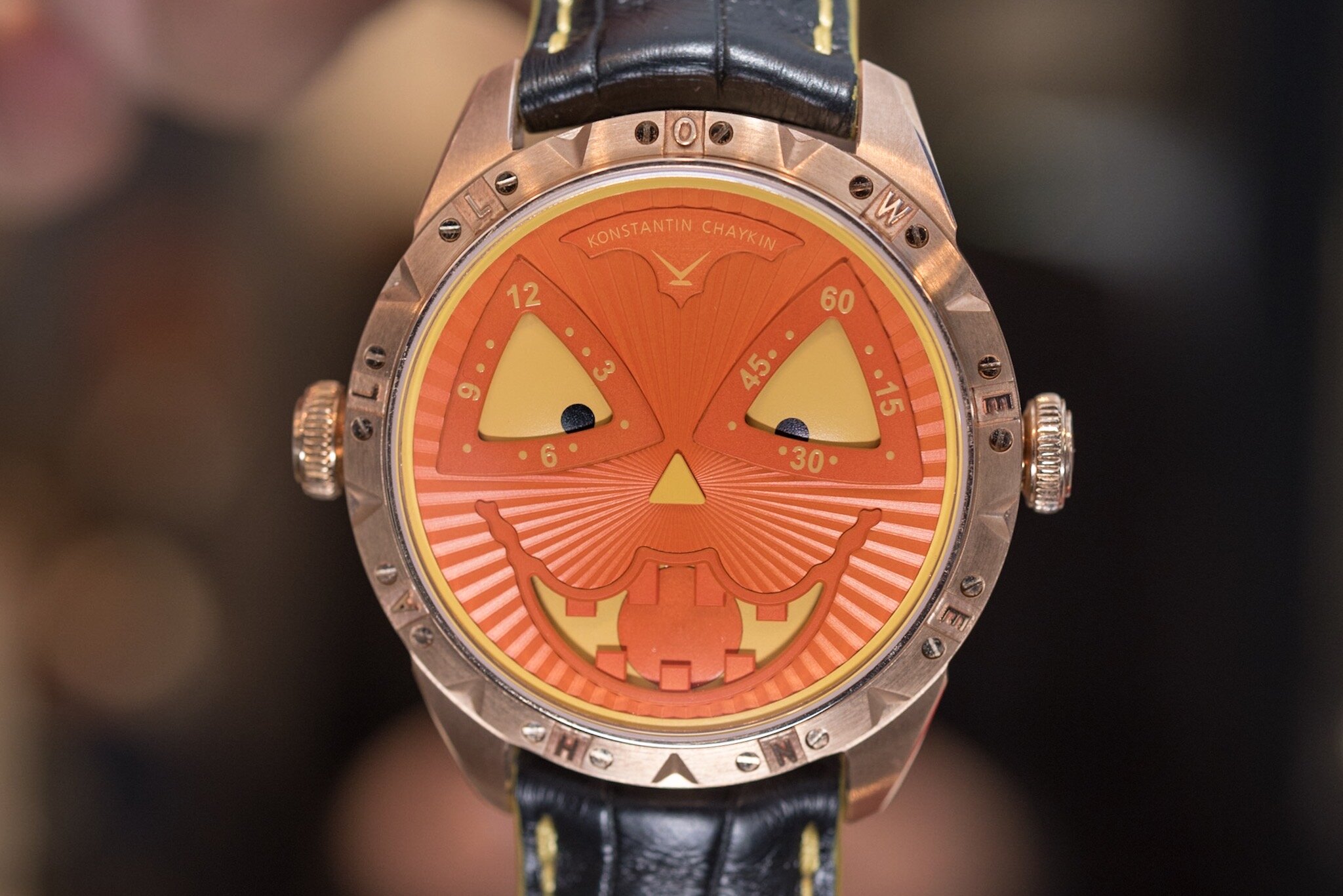 Joker pièce unique Pumpkin bronzo watch