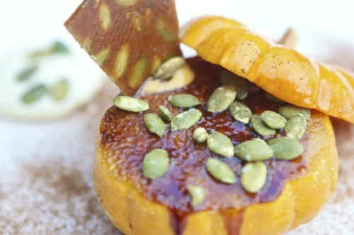 pumpkin brulee