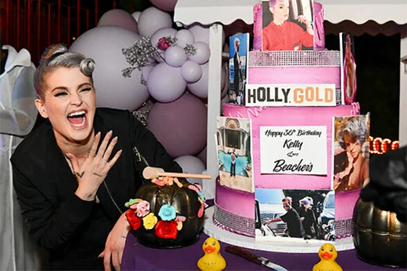 Kelly Osbourne Celebrates 36th Birthday with Friends and Family at Yamashiro Hollywood