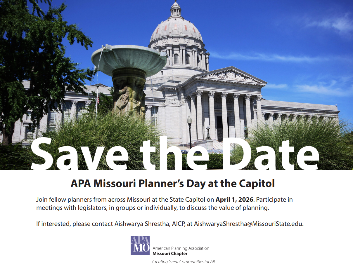 APA Missouri Planner's Day at the Capitol 