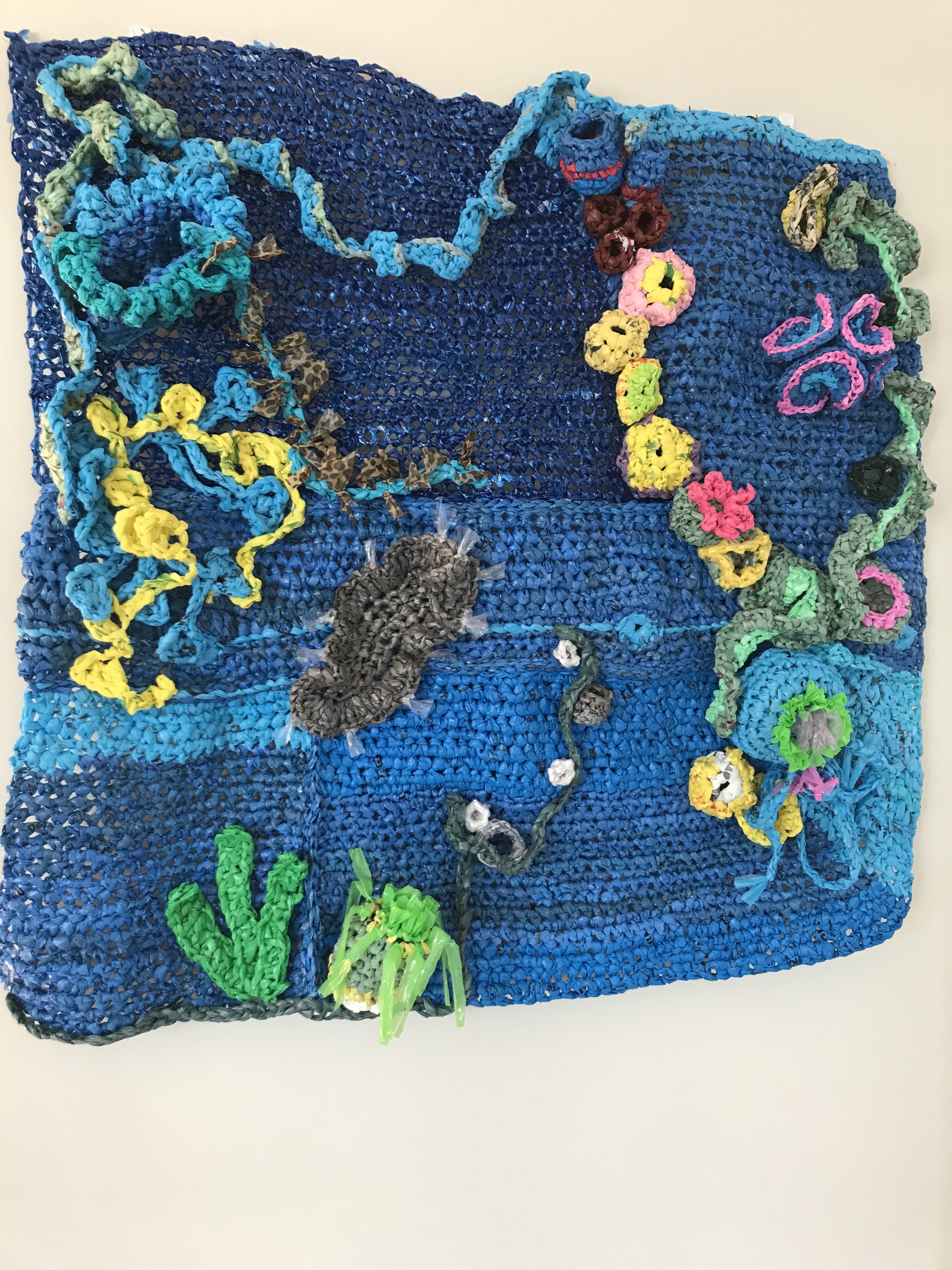 Trashy Coral Reef, 2018, Marsha Borden