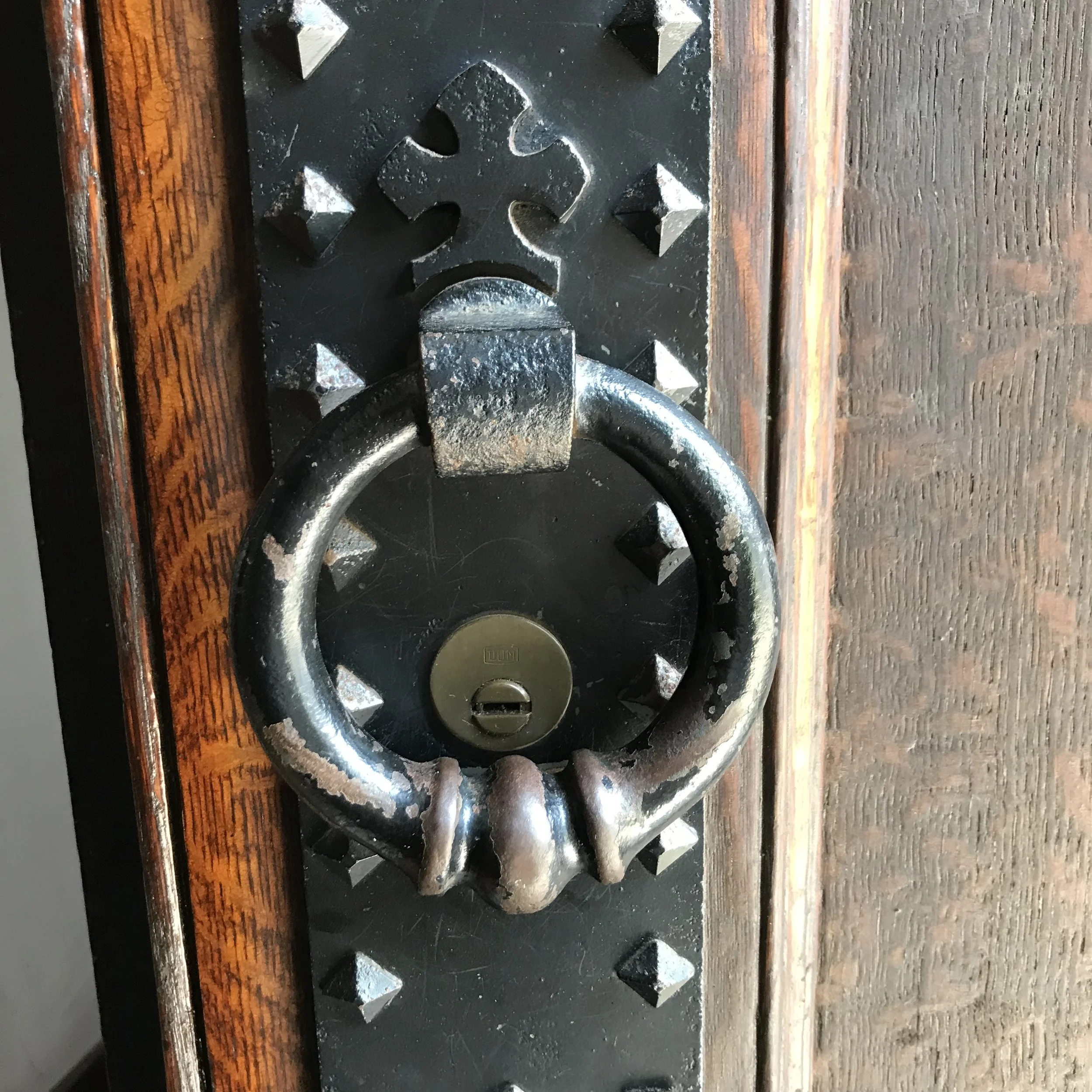 Front Door Knocker, 2019, Marsha Borden