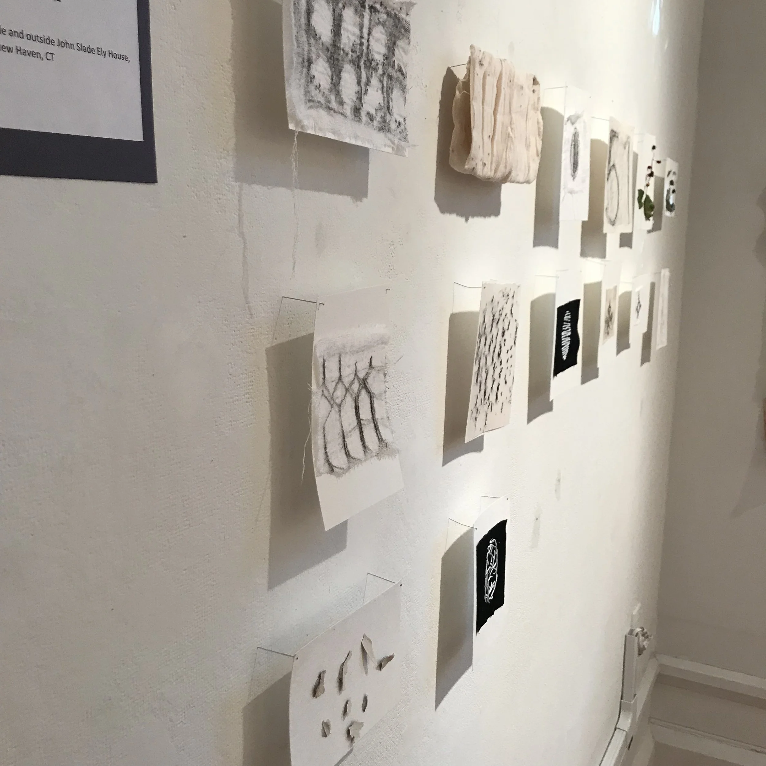 Collecting Cards:  Holding Space Installation, 2019, Marsha Borden