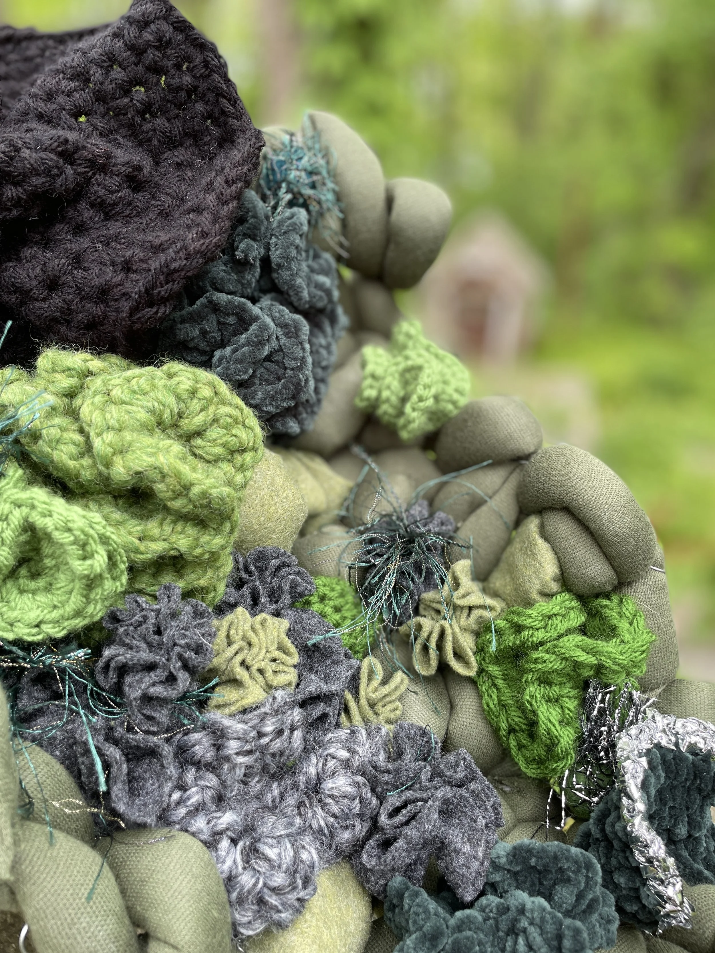 Detail - Greenery I, Marsha Borden, 2024