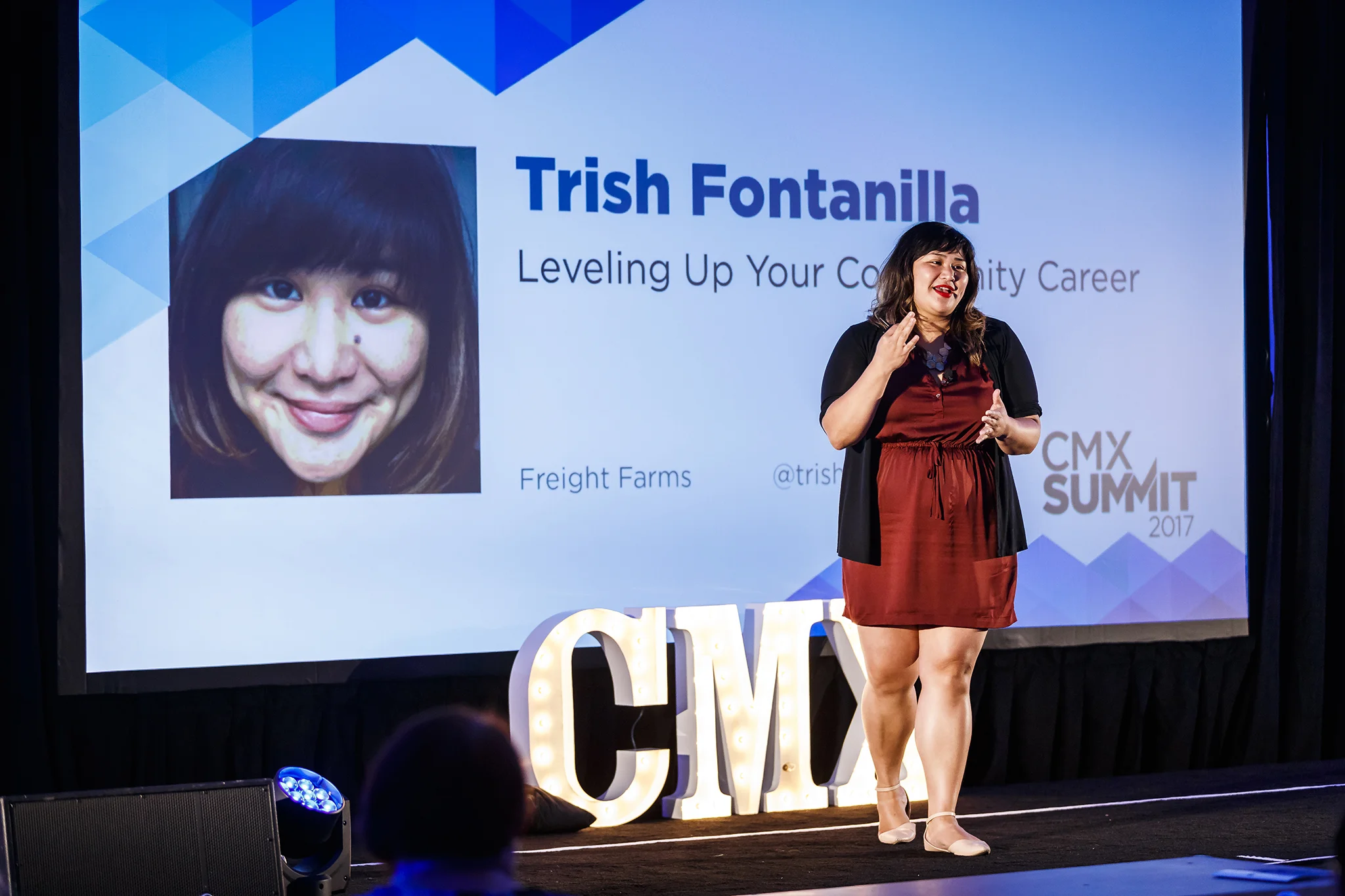 Leveling up your community career talk at CMX Summit .