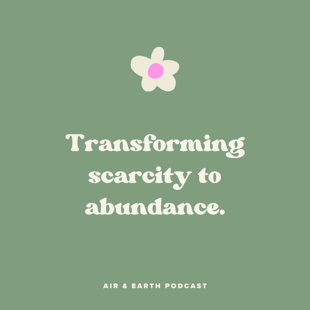 Transforming Scarcity into Abundance episode artwork
