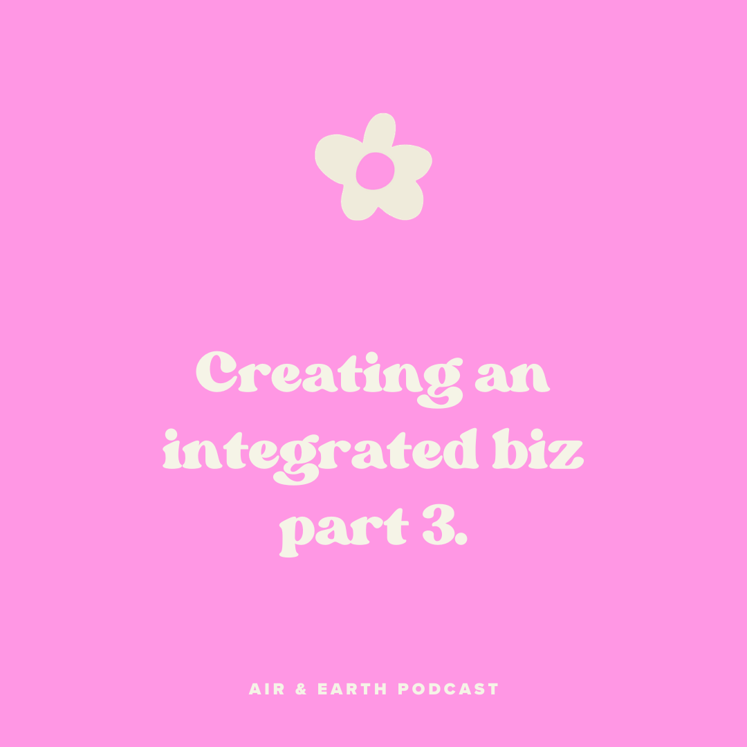 Creating an Integrated Biz Part 3 episode artwork