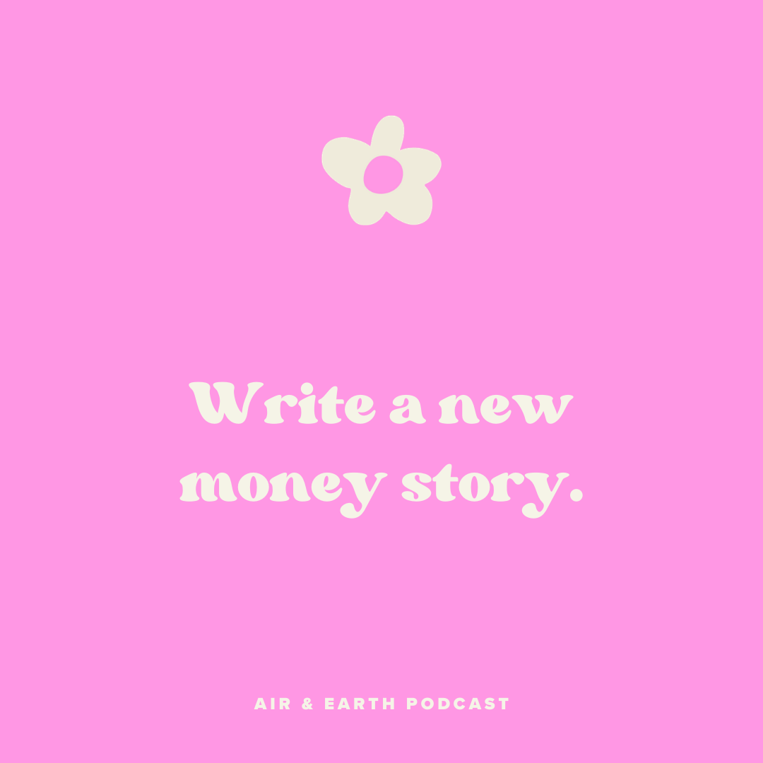 Write a new money story episode artwork