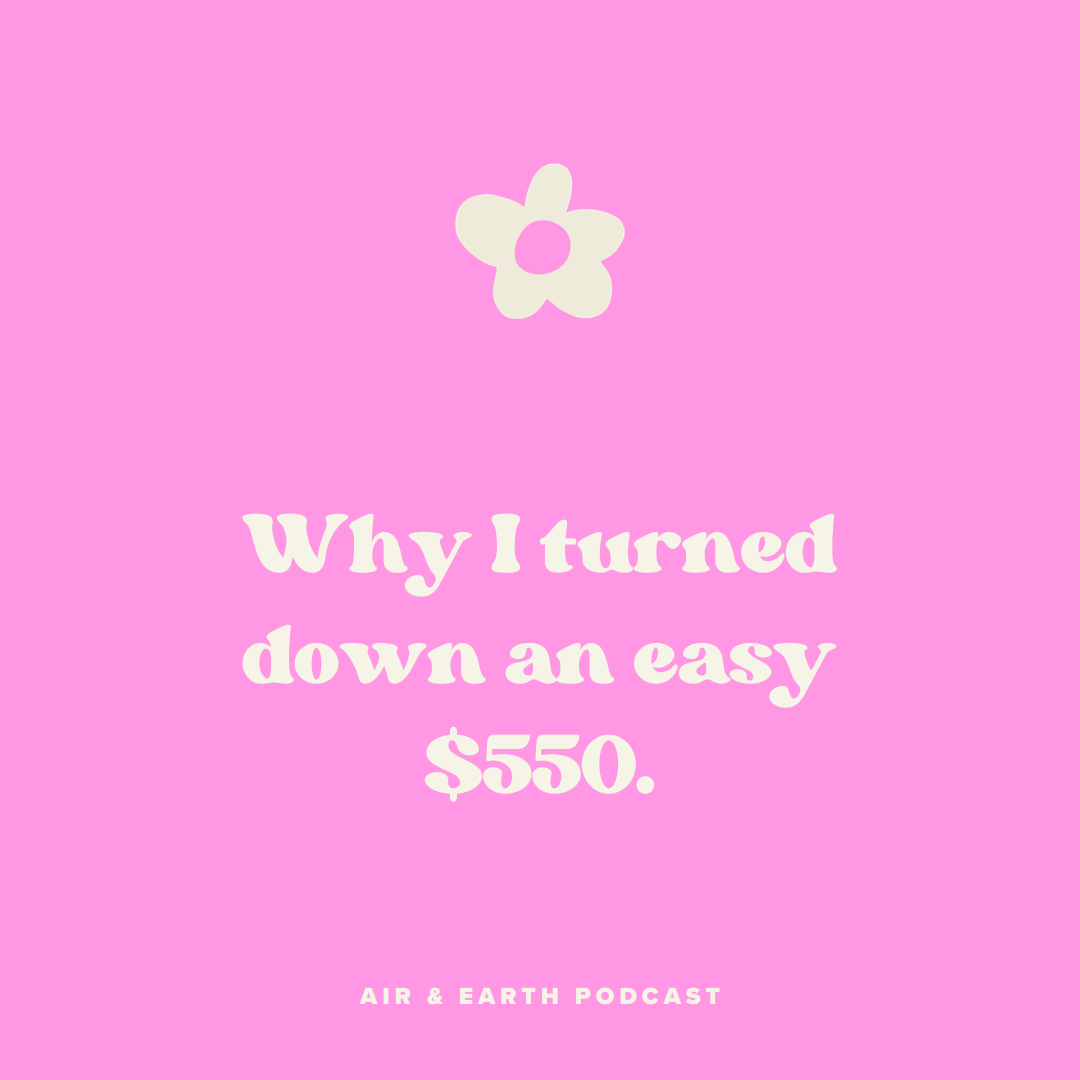 Why I turned down an easy $550. episode artwork