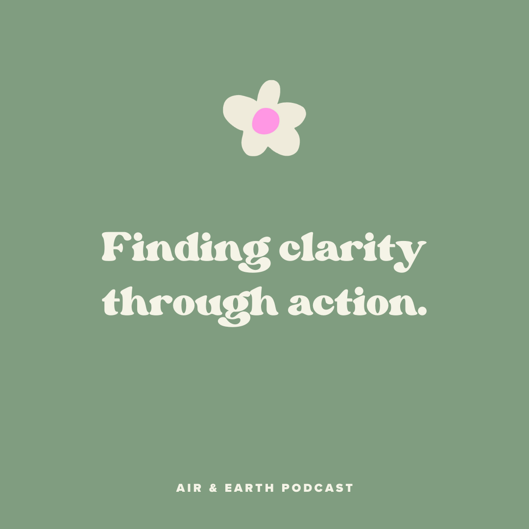 Finding clarity through action episode artwork