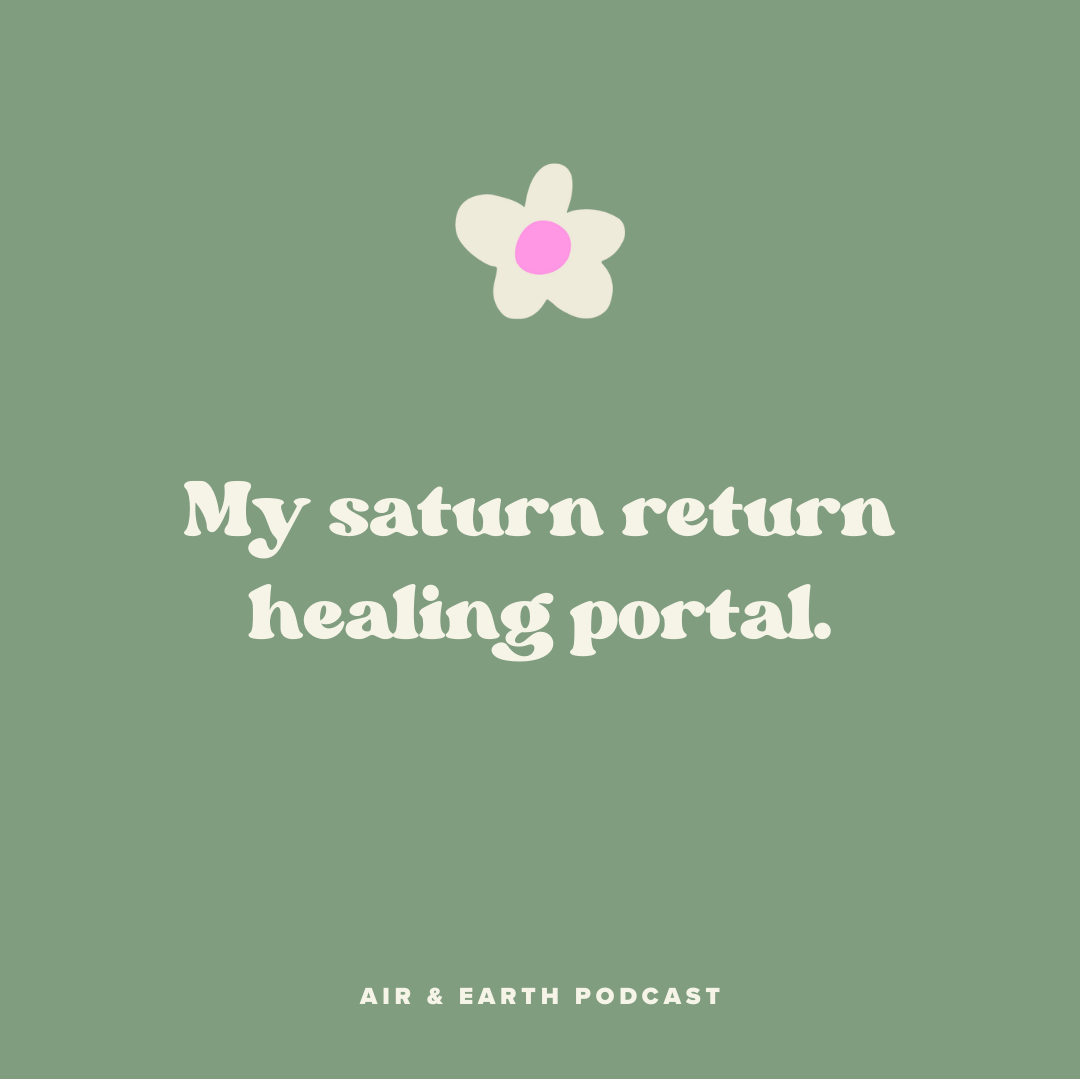 My saturn return healing portal episode artwork