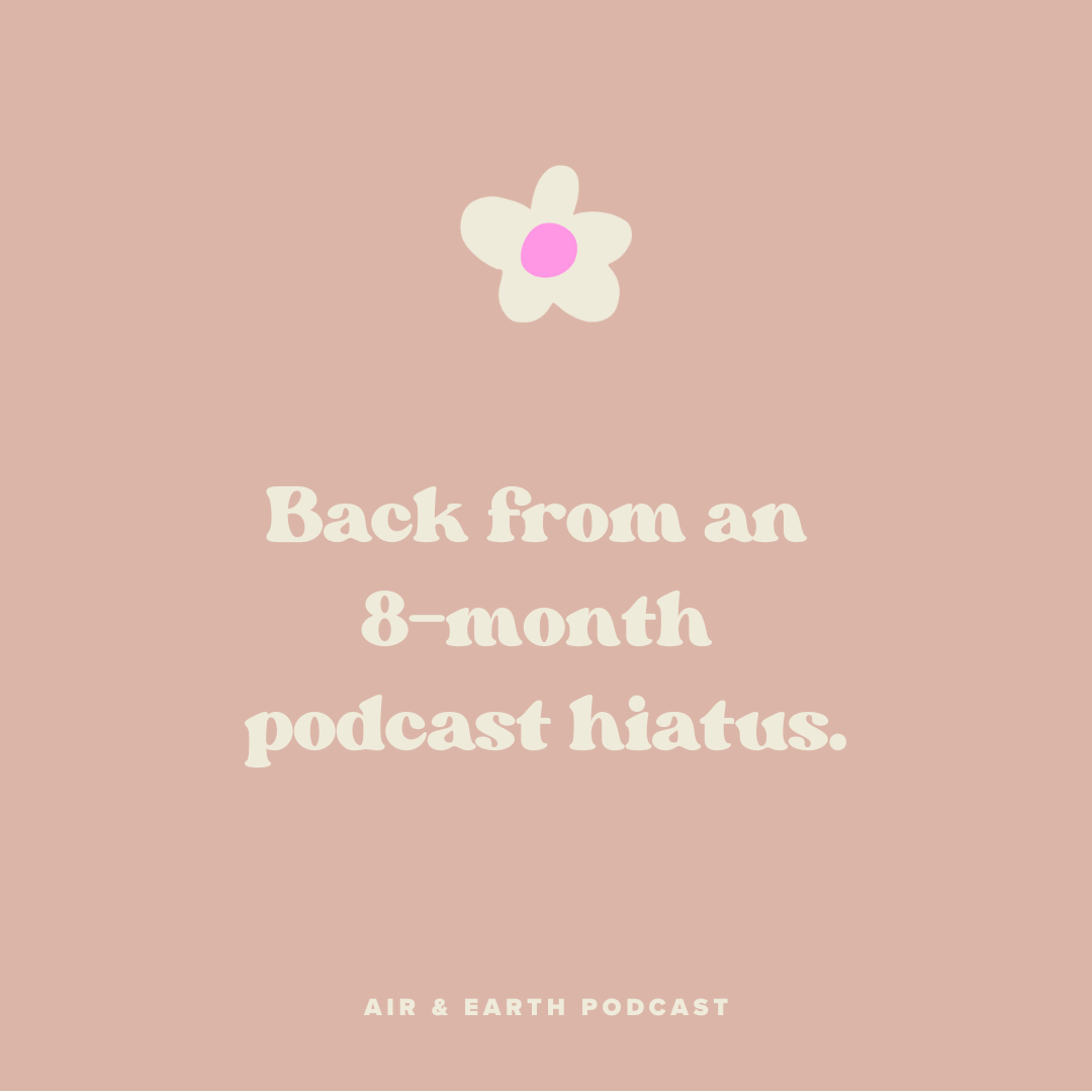 Back from an 8-month podcast hiatus. episode artwork