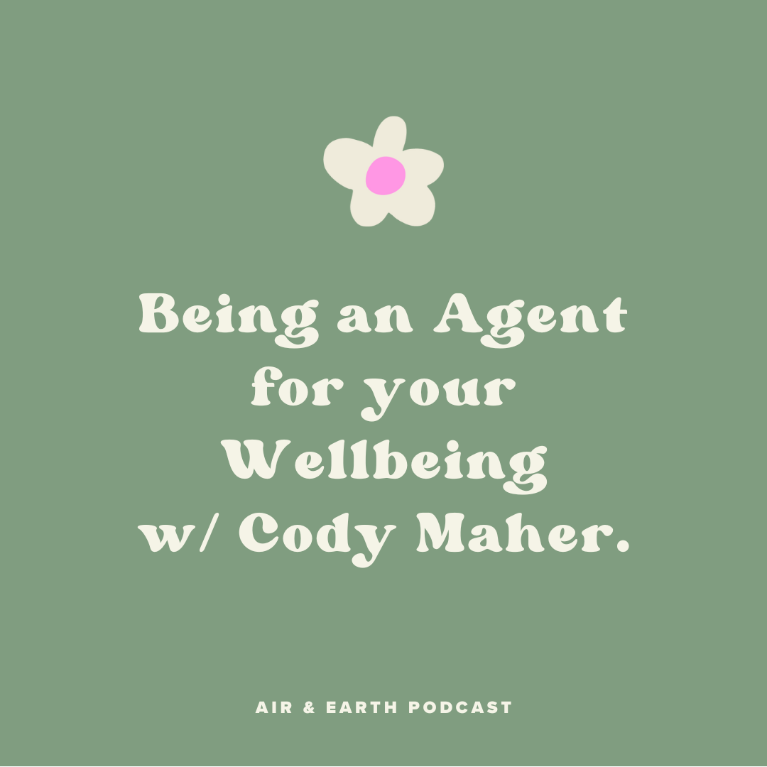 Being an Agent for your Wellbeing w/ Cody Maher episode artwork