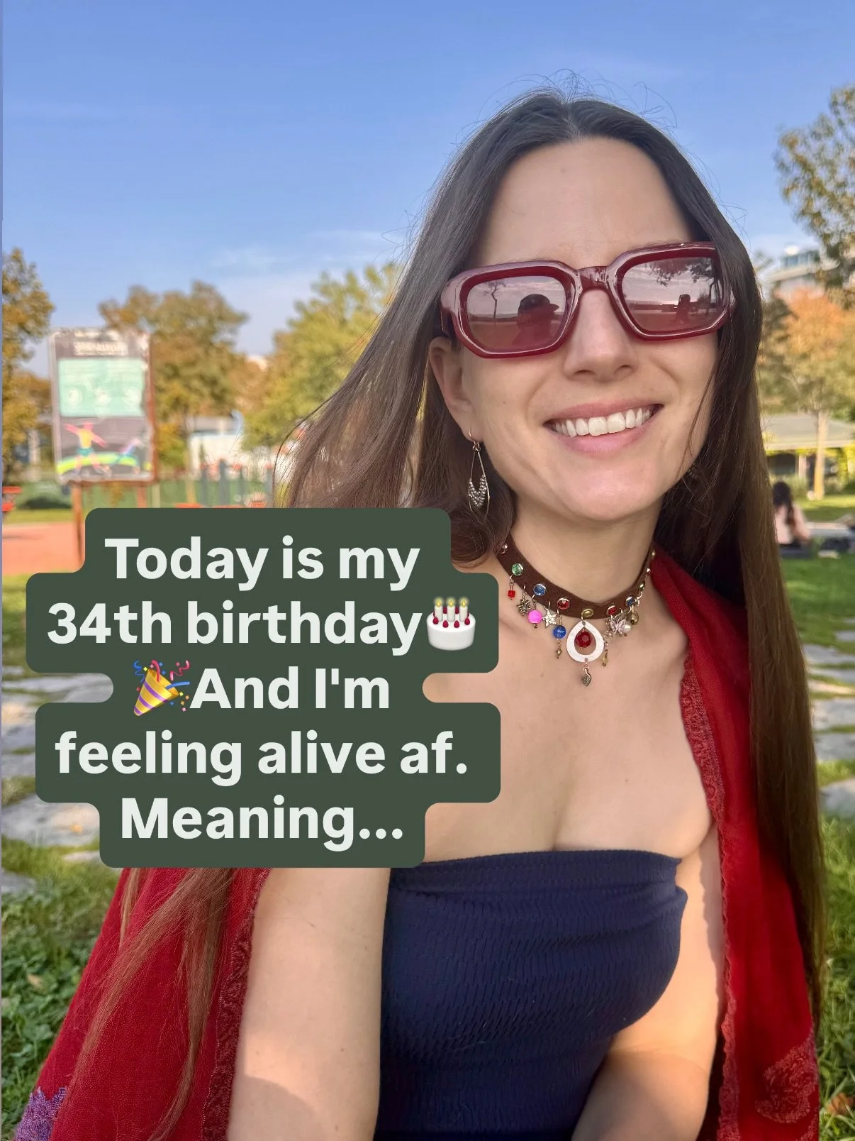 Birthday reflections 💖🎂 spending the day chillin and travel recovering. Little drop ins from friends. Yin yoga and magnesium bath and oil in hair and on body and dharma practice. Eating nourishing foods. Excited to get back into work tomorrow with 