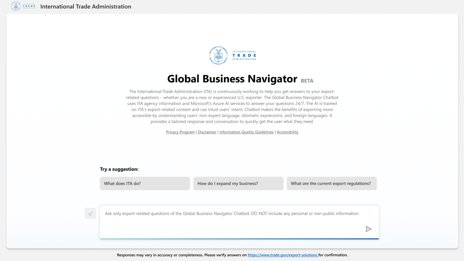 Global Business Navigator