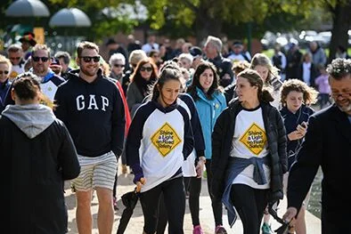 VIC - Shine a Light on Road Safety community walk