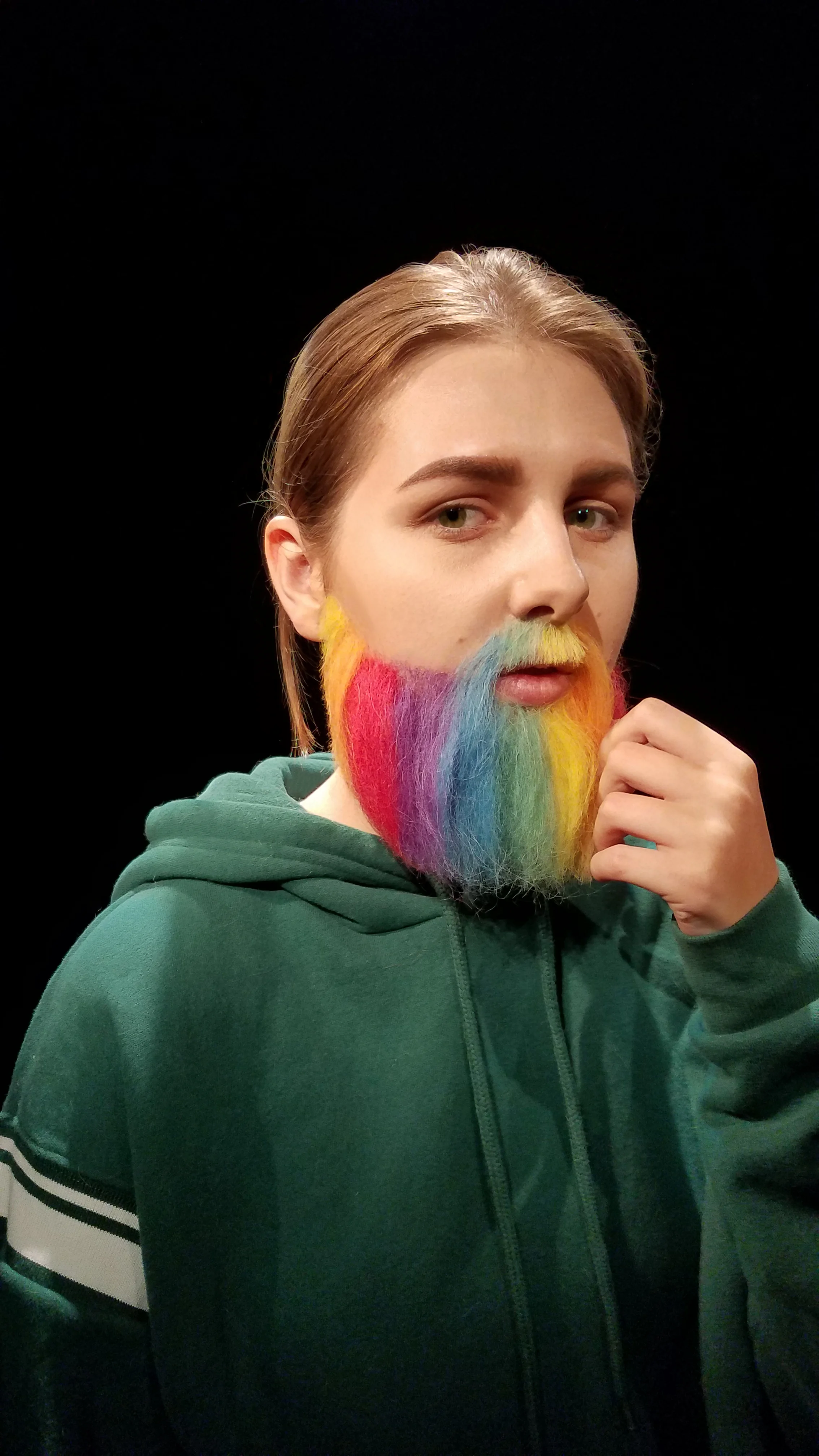 Rainbow Pride Beard